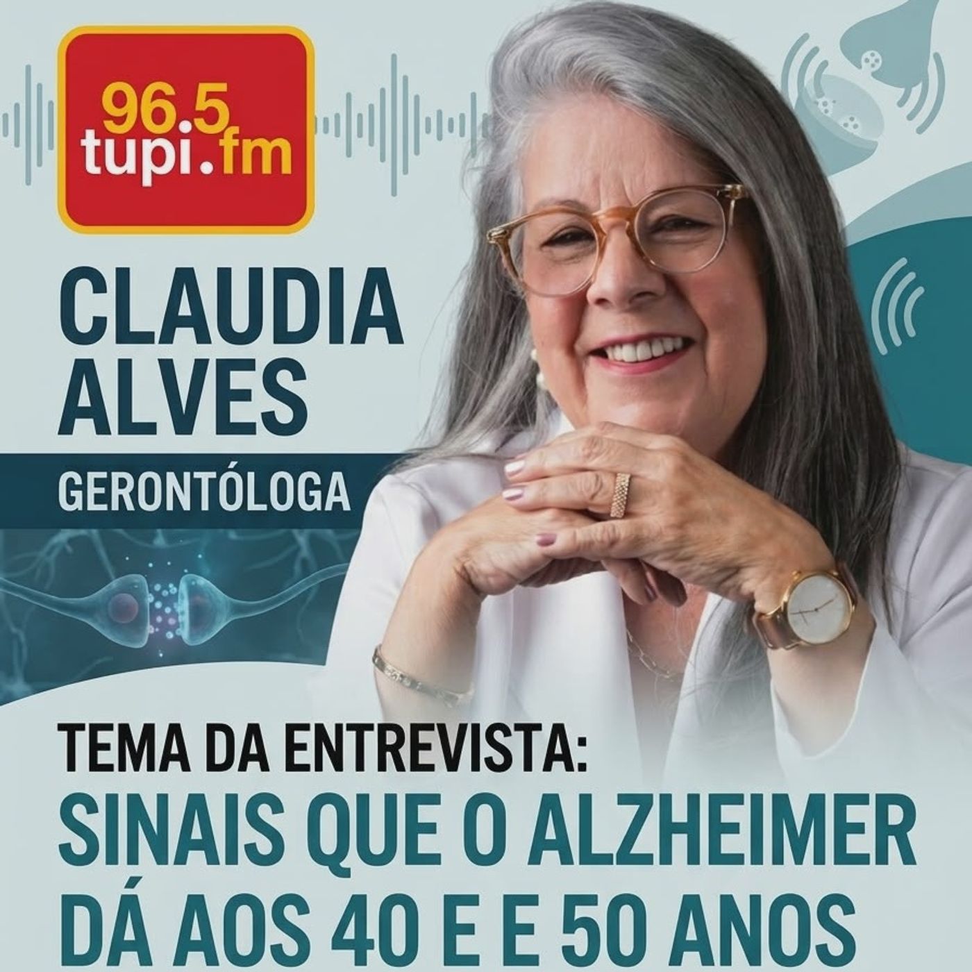 RÁDIO TUPI: SINAIS QUE O ALZHEIMER DÁ AOS 40 E 50 ANOS episode artwork
