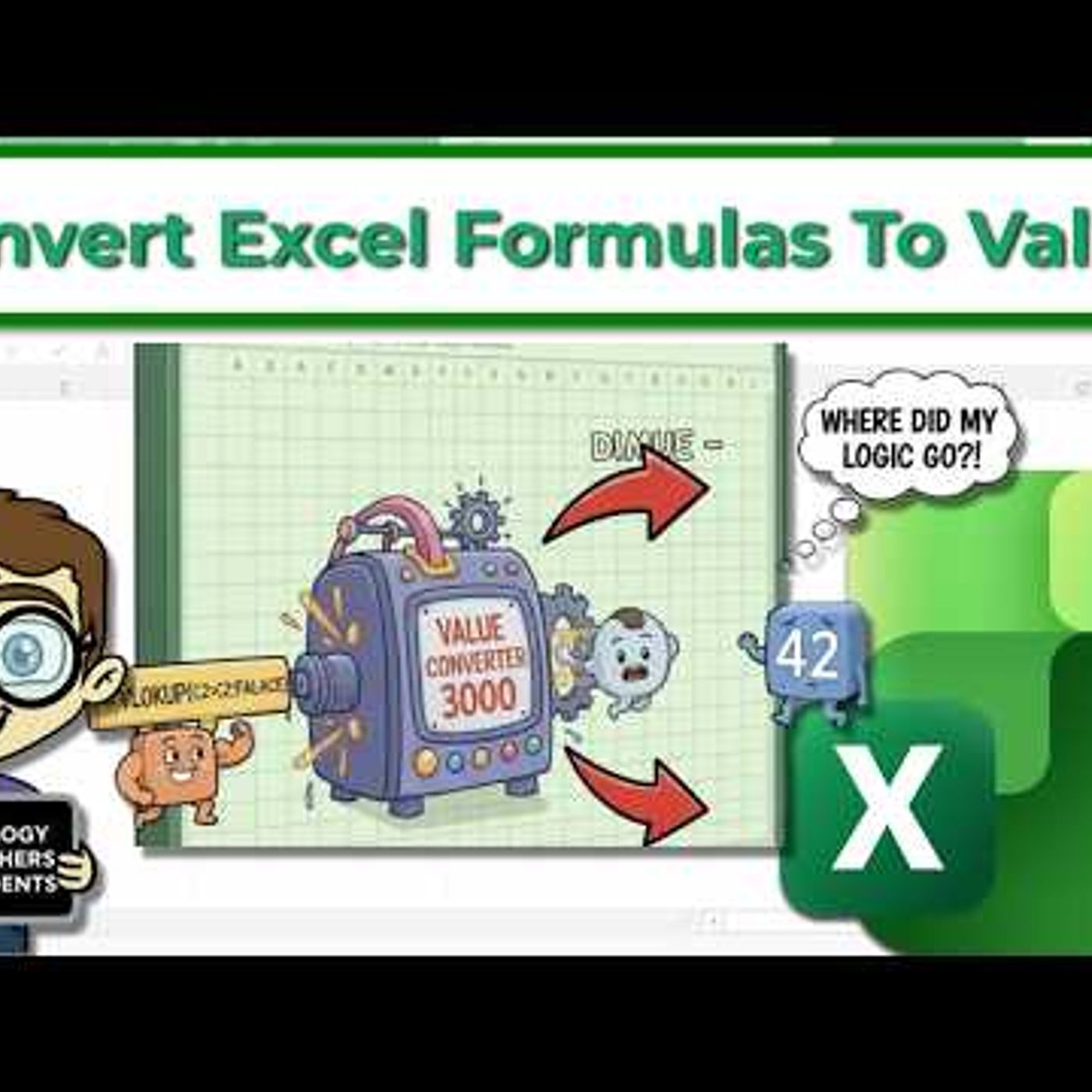 Turn Excel Formulas into Values in Seconds episode artwork