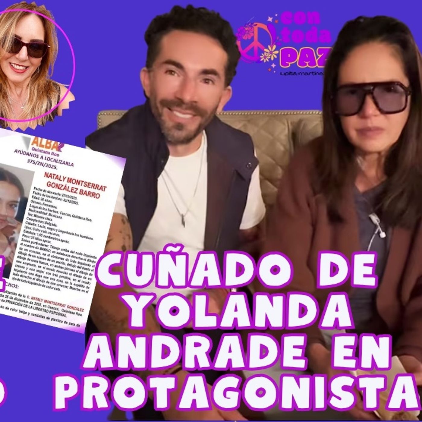 El extraño cuñado de Yolanda Andrade