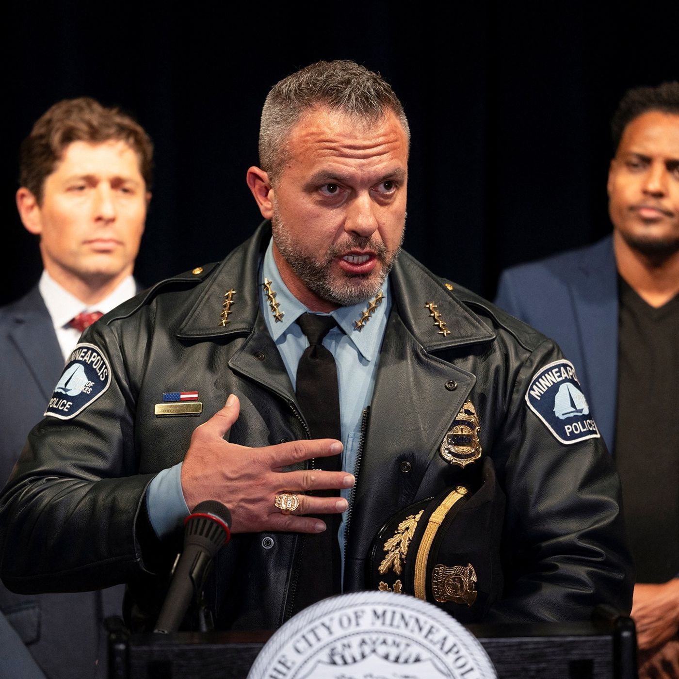 ‘A Breaking Point’: The Minneapolis Police Chief on ICE