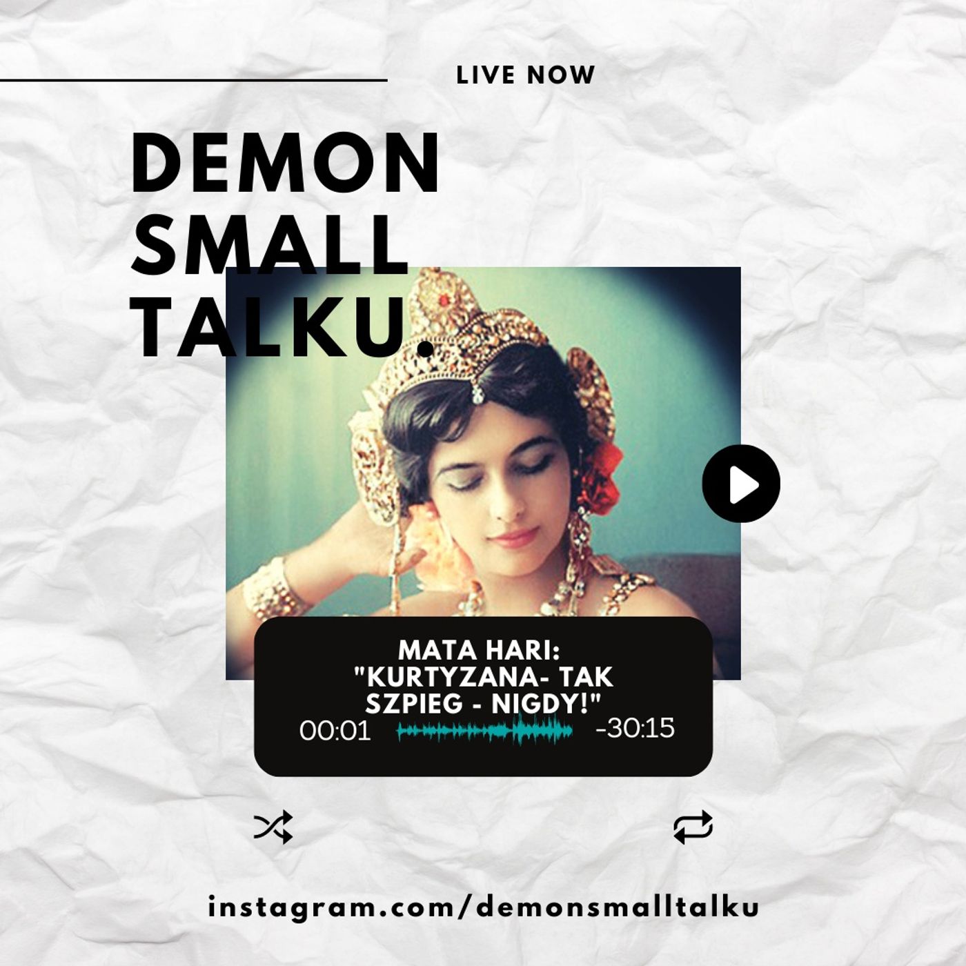 Mata Hari: "Kurtyzana - tak; szpieg - NIGDY!". Tajemnicza Historia Sławnej Tancerki i Szpiega