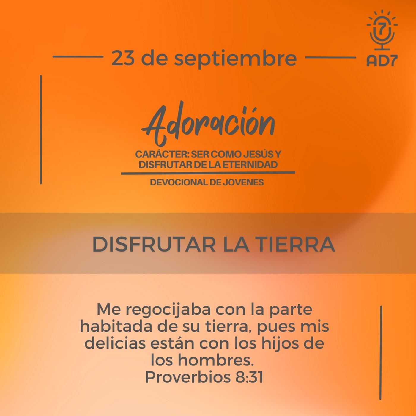 AD7 Devocional - Diferente / Inverso
