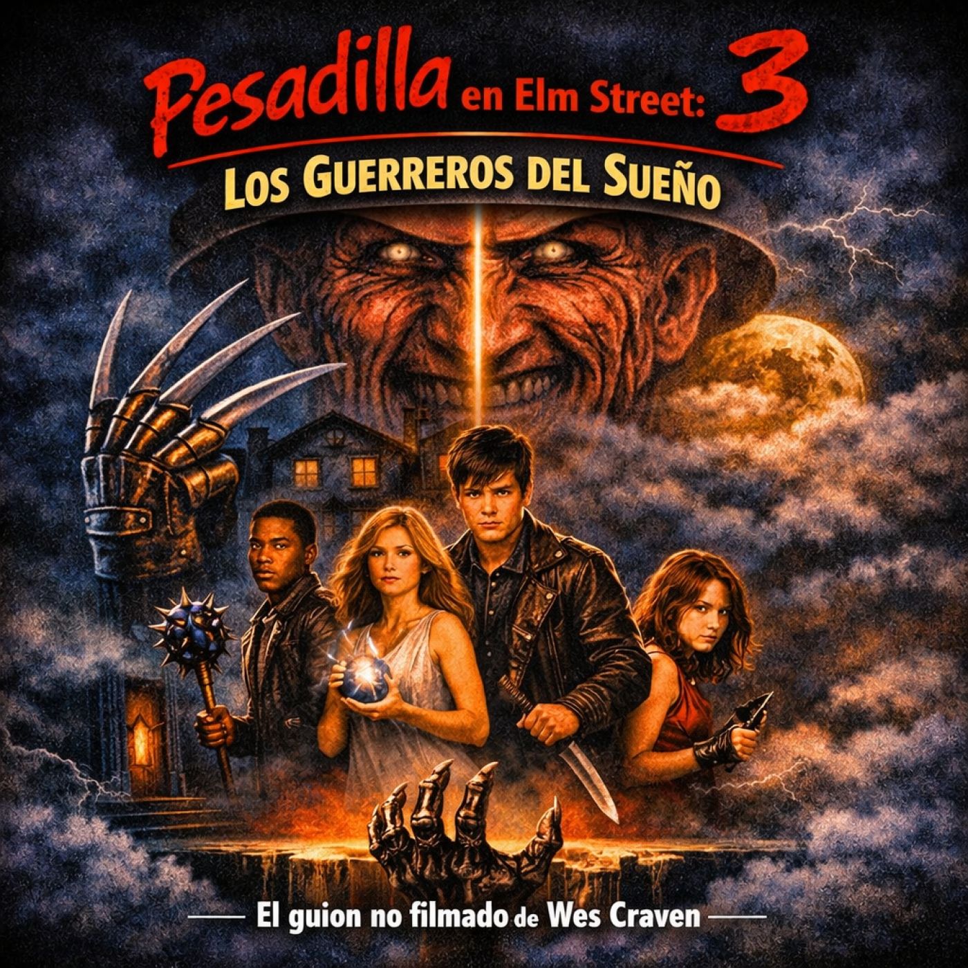 Pesadilla en Elm Street 3: Los Guerreros del Sueño — El guión no filmado de Wes Craven (Caras B) — El Sótano de Radio Belgrado cover
