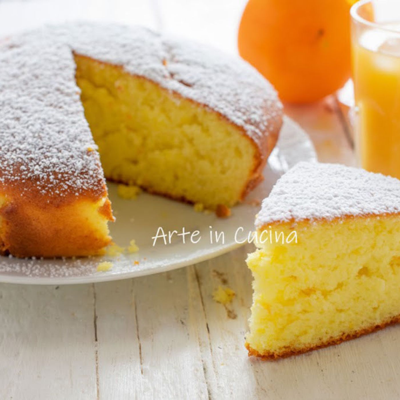 TORTA PARADISO all'ARANCIA