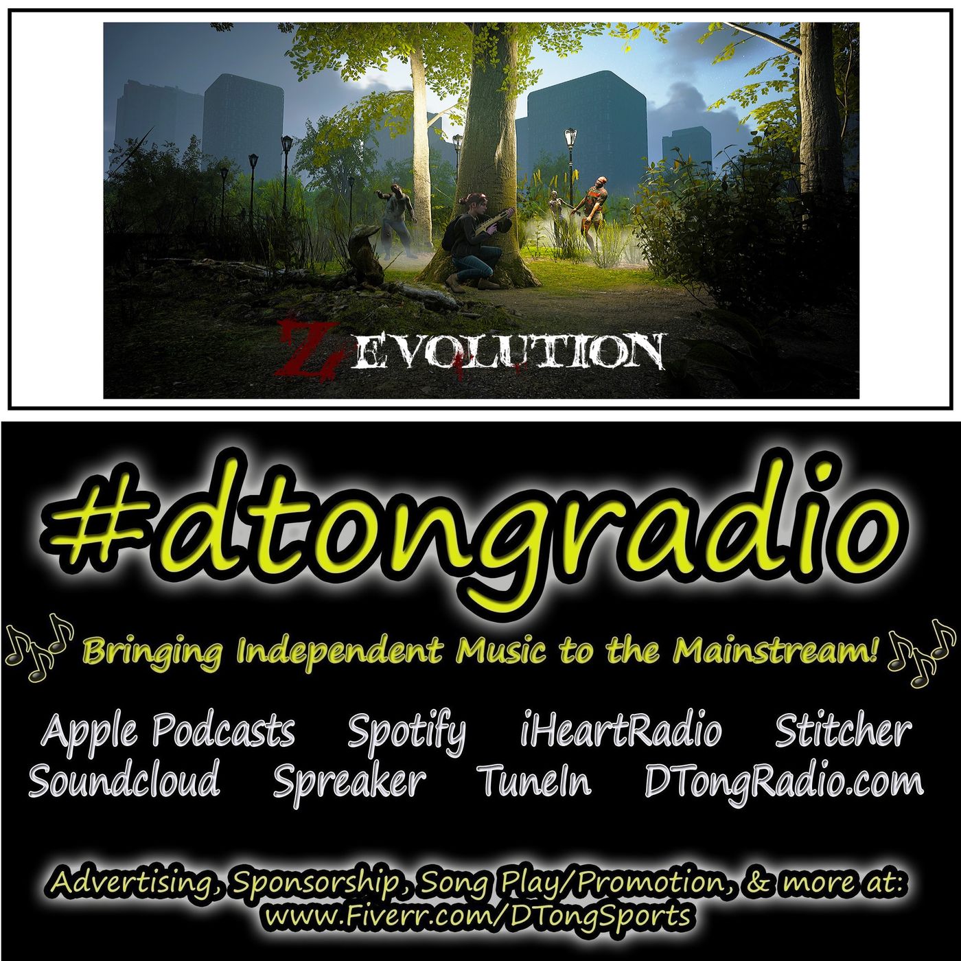 DCKims w/ a 5 Track Music Feature & more great indie artists! - Powered by Zevolution: Immersive NextGen Open World Survival episode artwork