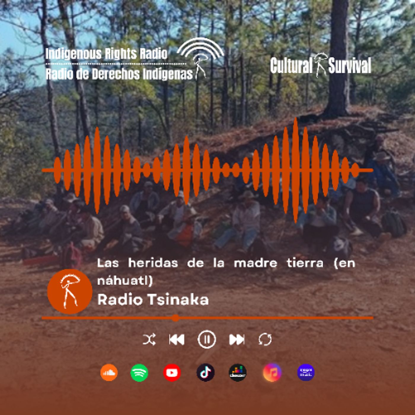 Las heridas de la madre tierra (en náhuatl)
