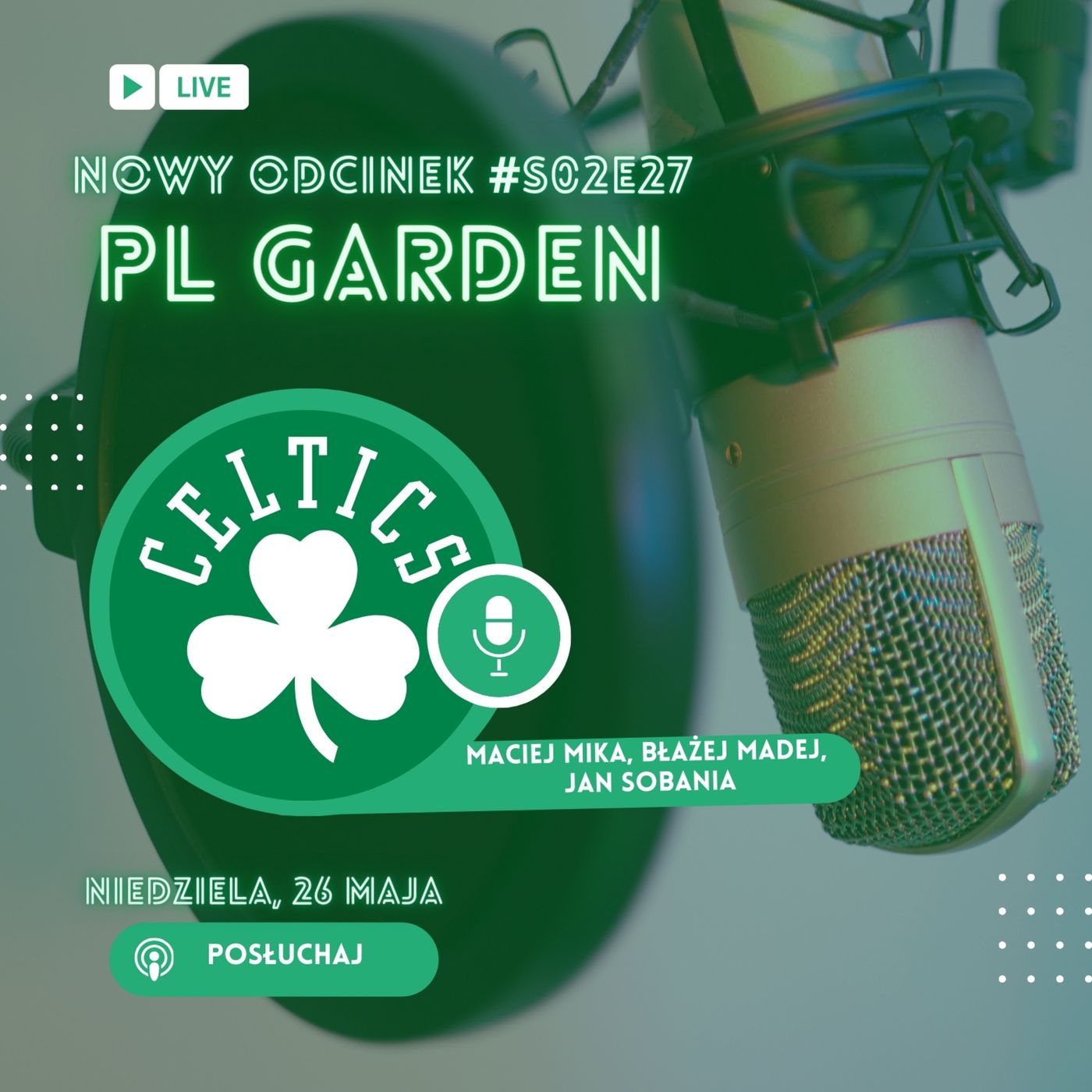 S02E27 2 Gości! Cs o krok od awansu + dyskusja o potencjalnych przeciwnikach w finałach NBA episode artwork