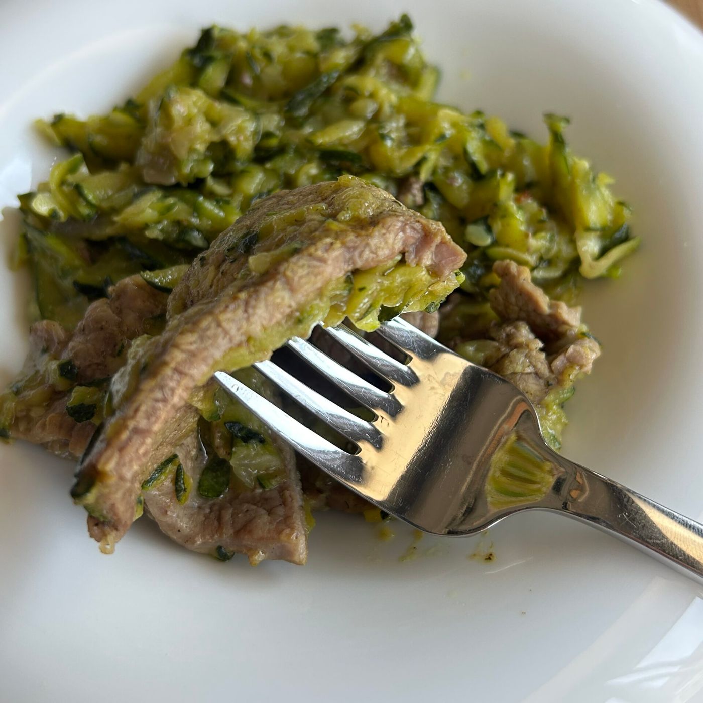 Fettine di manzo con zucchine episode artwork
