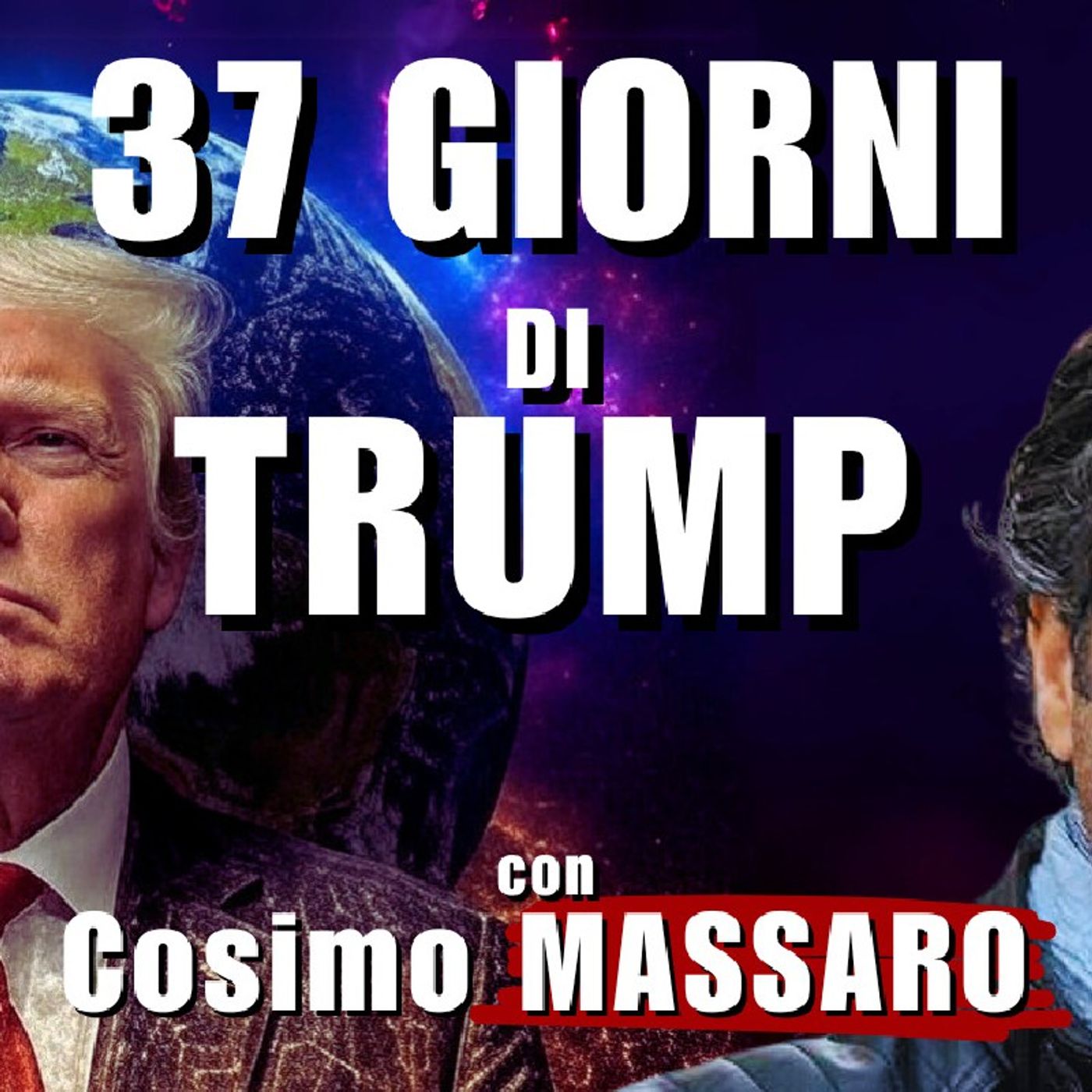 37 giorni nel NUOVO MONDO di TRUMP – con Cosimo Massaro | Alla Mezza episode artwork