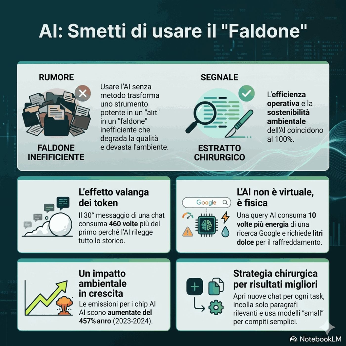 L'Illusione dell'Oracolo: Il Vero Costo Ambientale (e Aziendale) dell'Intelligenza Artificiale episode artwork