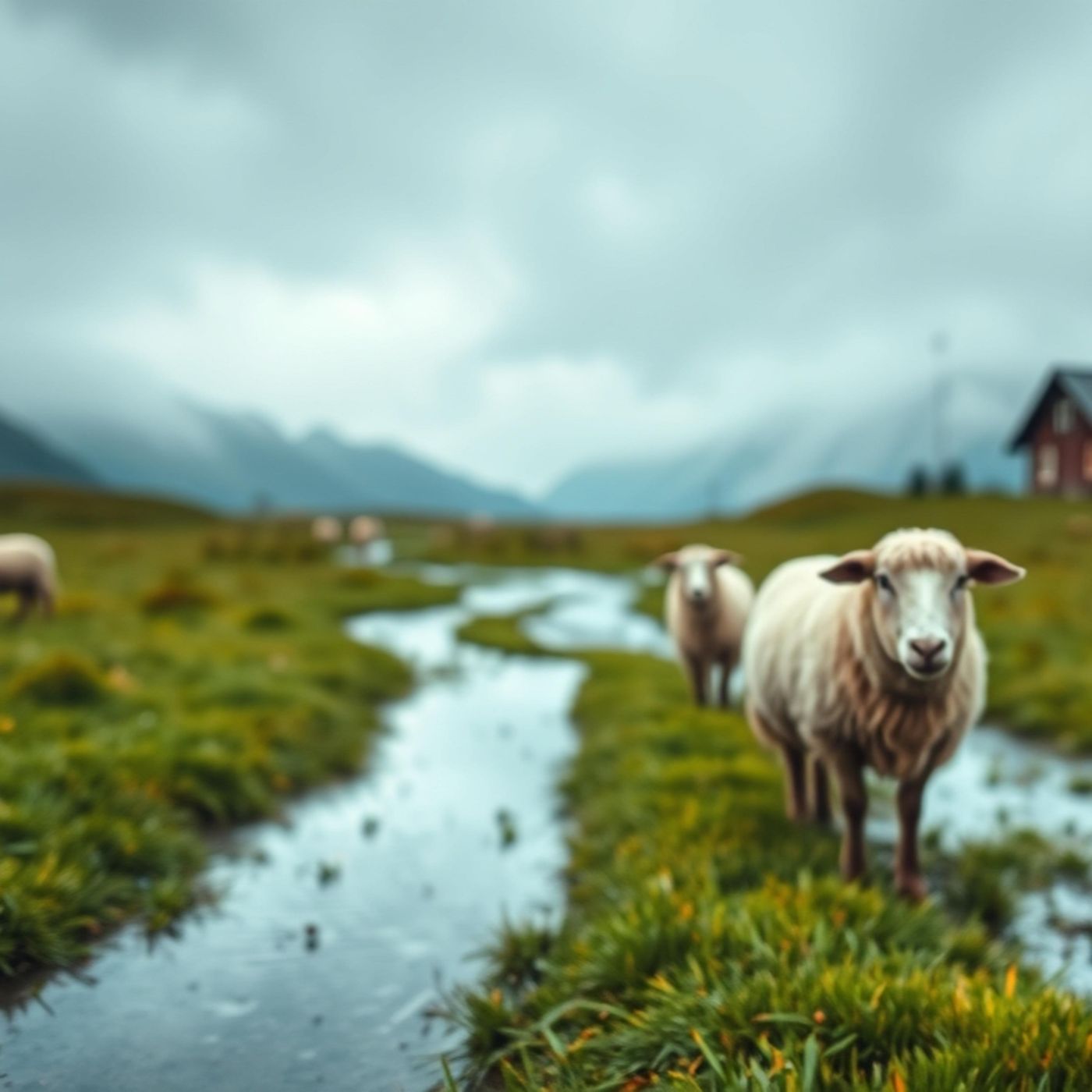 Windy Alpine Pasture - 10 Hours Sleep Sound