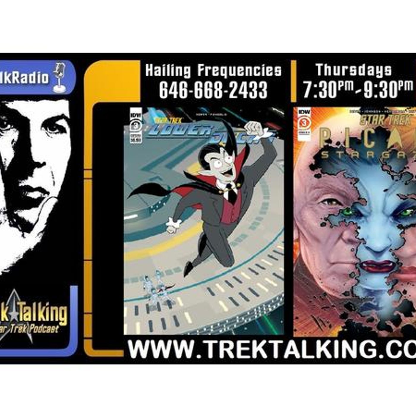 EPISODE 511 - Comic Corner: Picard issue 3 and Lower Decks issue 3 review