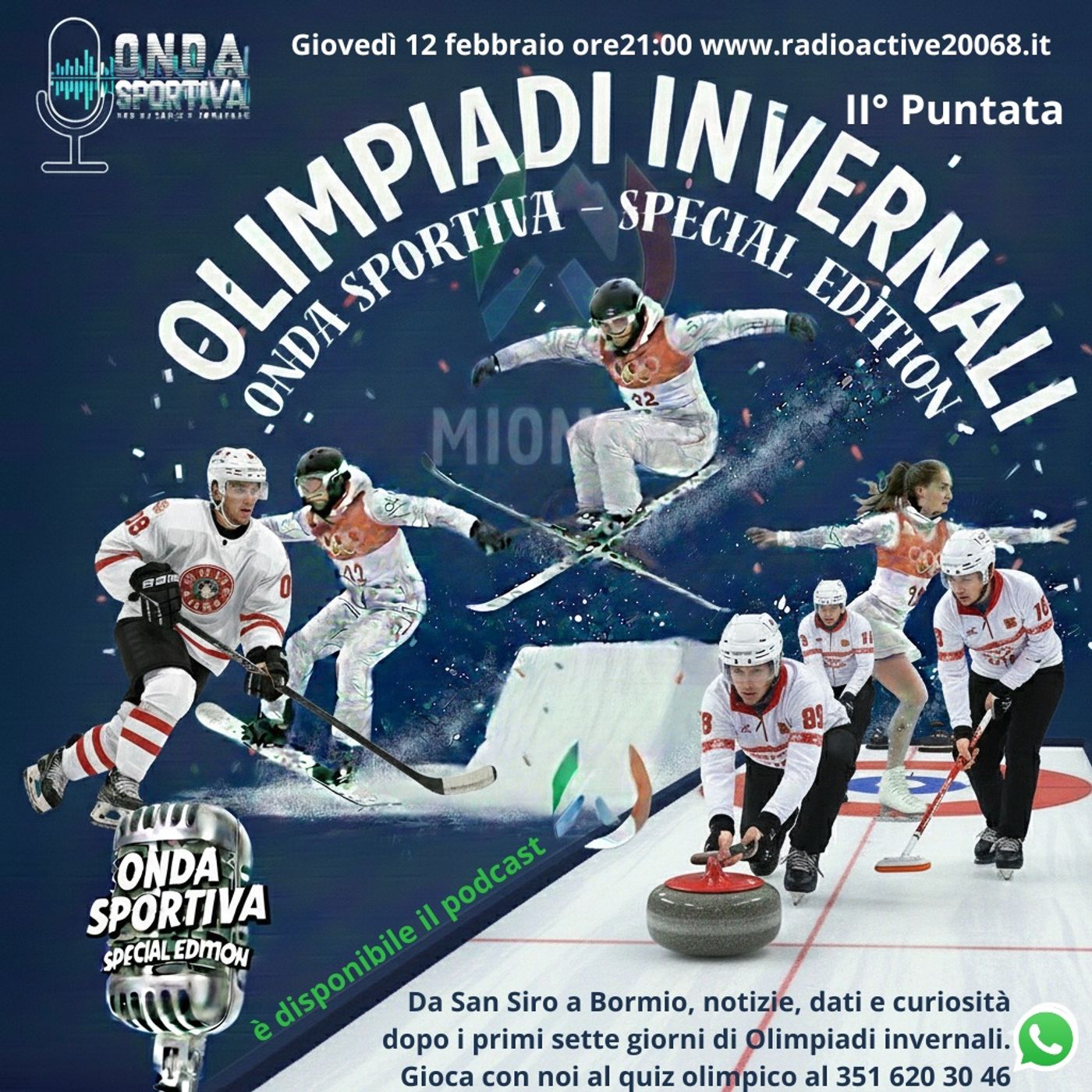 Puntata del 12 febbraio - Milano Cortina 2026 II puntata - Le medaglie. episode artwork