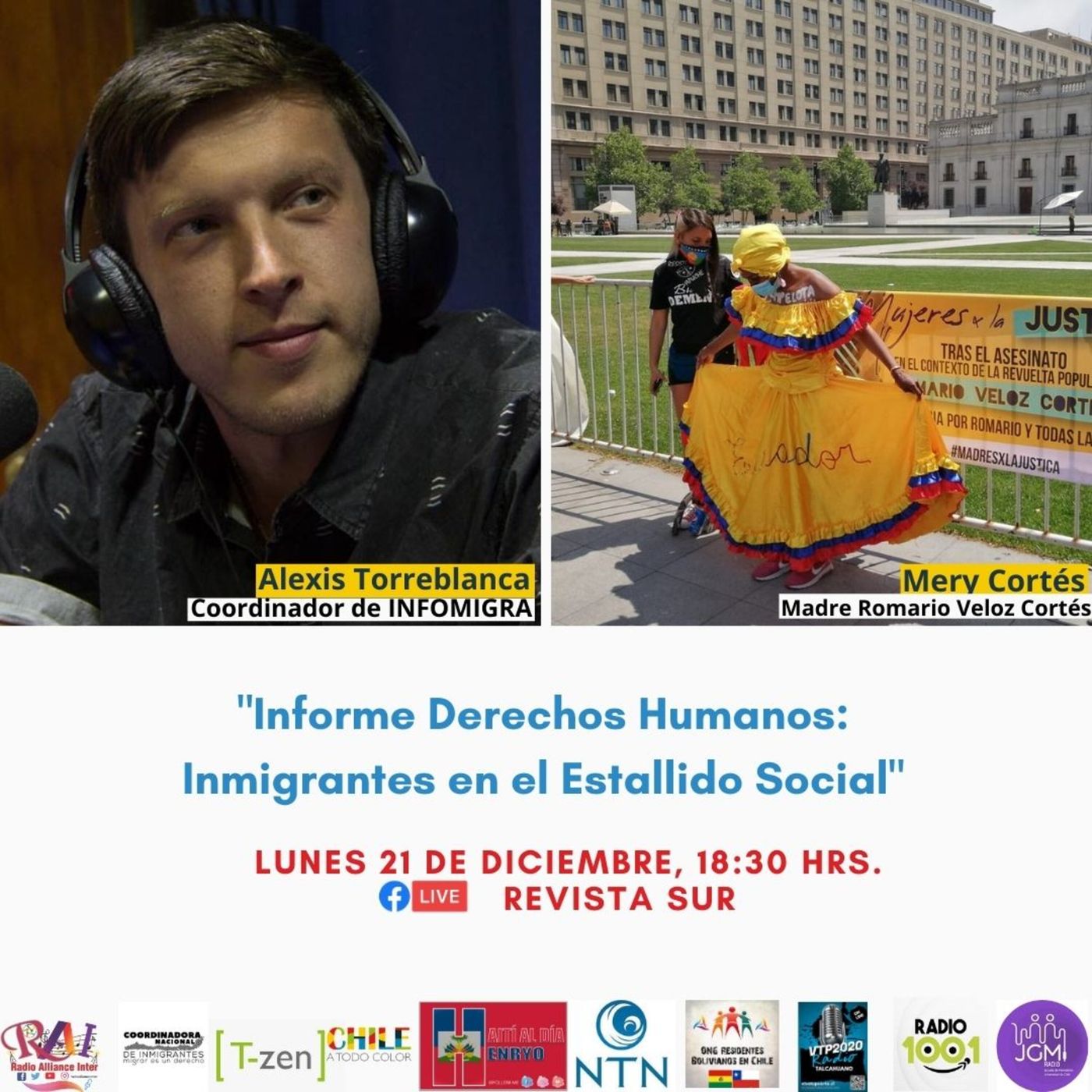 Chile a todo Color "Informe Derechos Humanos: Inmigrantes en el Estallido Social" episode artwork
