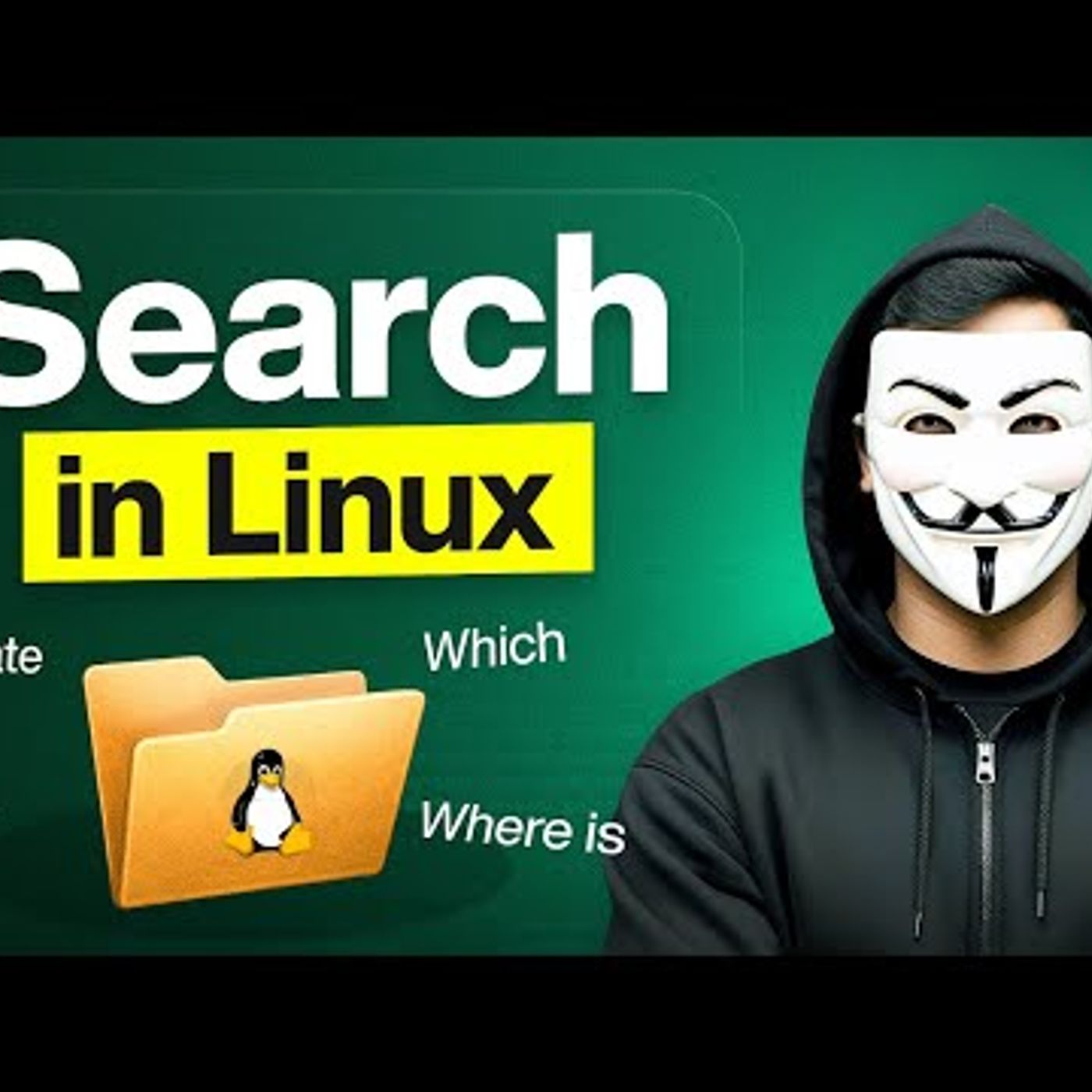 Why Use find, locate, which & whereis in Linux? | Complete Tutorial episode artwork