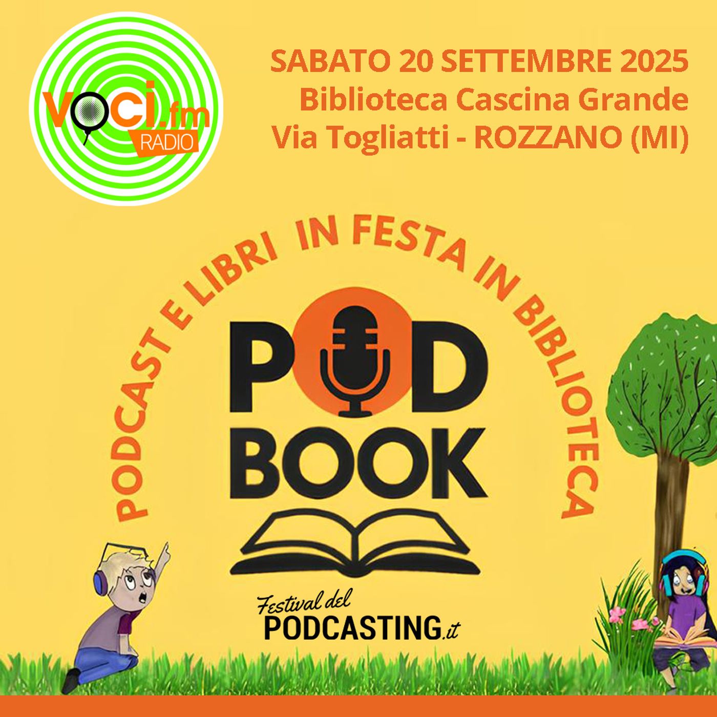 ADRIANA MIGLIUCCI in diretta su VOCI.fm RADIO da PODBOOK 2025 - clicca play e ascolta l'intervista