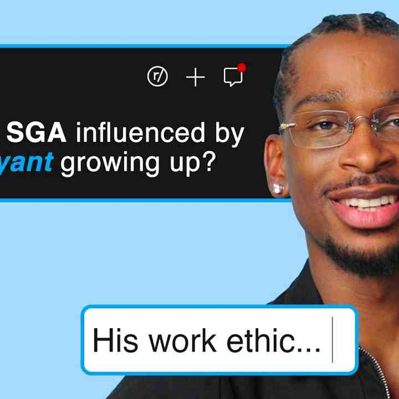 NBA MVP Shai Gilgeous-Alexander Replies To Fans Online _ Actually Me episode artwork