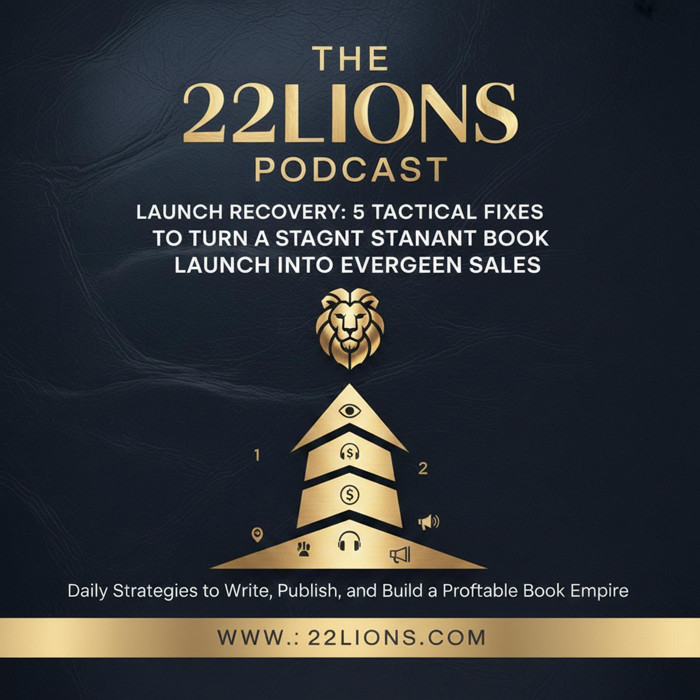 Launch Recovery: 5 Tactical Fixes to Turn a Stagnant Book Launch into Evergreen Sales episode artwork