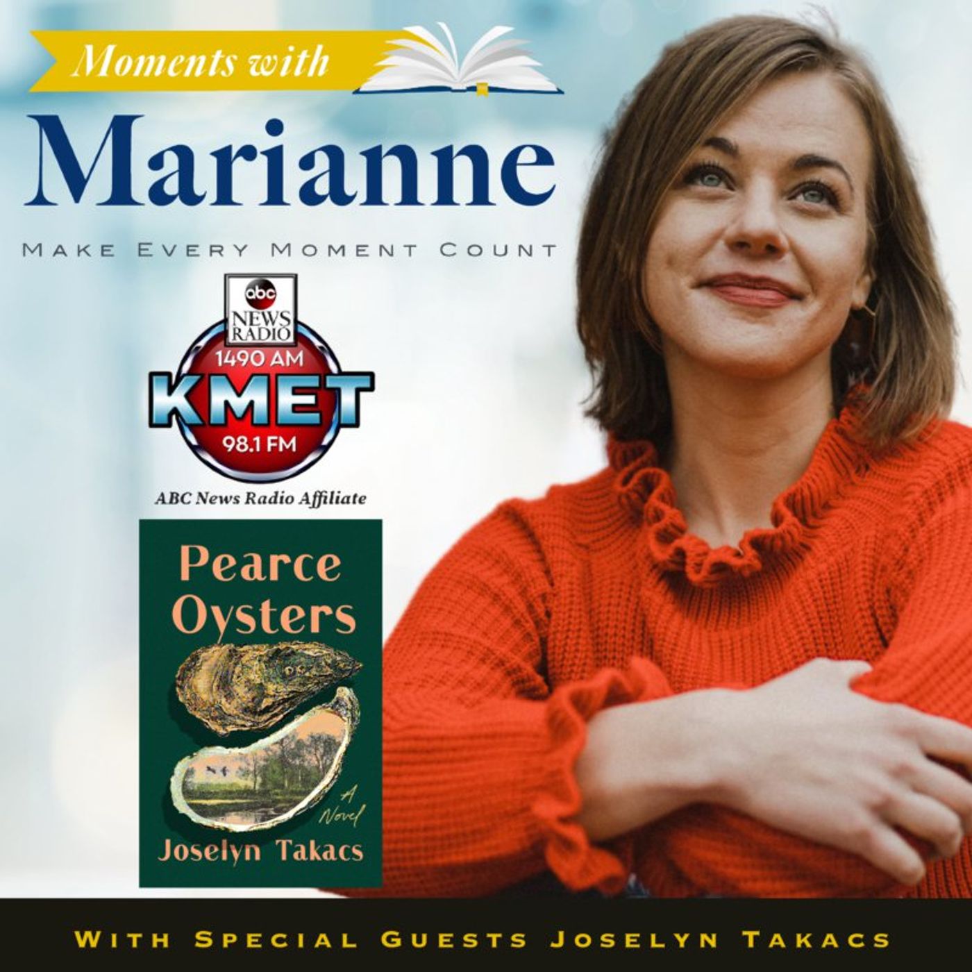 Pearce Oysters- A Novel with Joselyn Takacs PhD