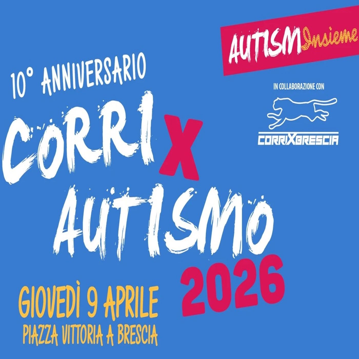 CorriXAutismo compie 10 anni, il 9 aprile l'evento in Piazza Vittoria: intervista a Giorgio Grazioli  -  2 aprile 2026 episode artwork