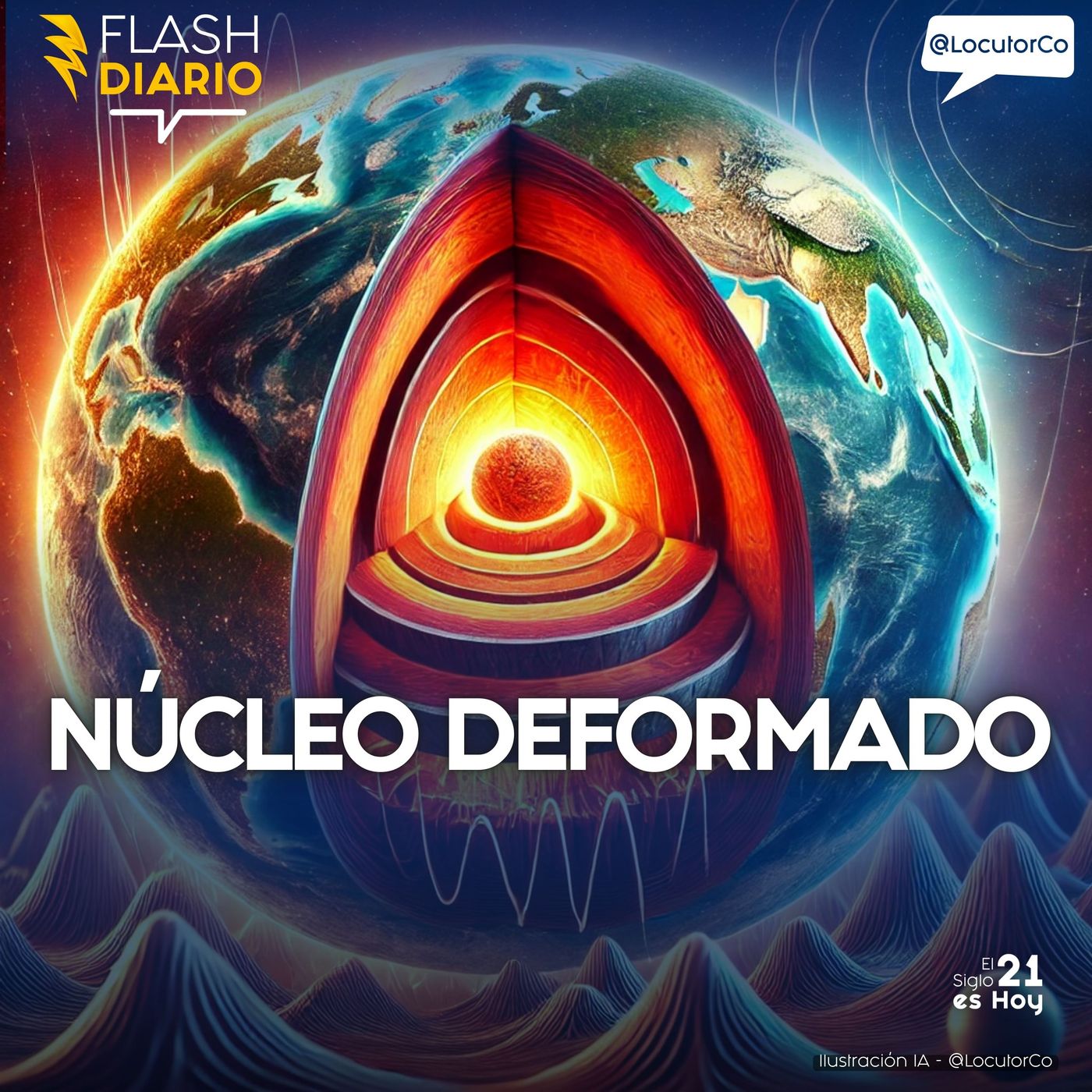 ¿Está el corazón de la Tierra cambiando ahora?