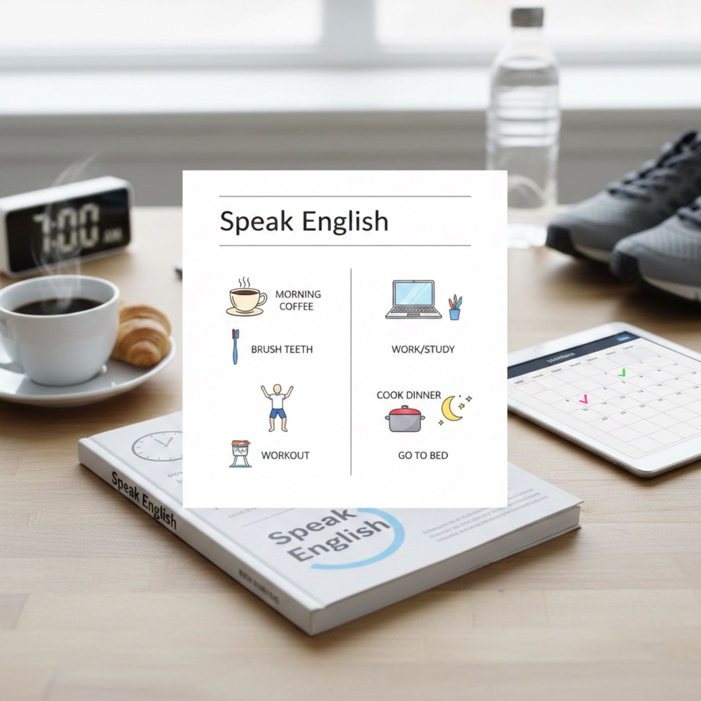 English Leap Podcast: Mastering Daily Routine Vocabulary