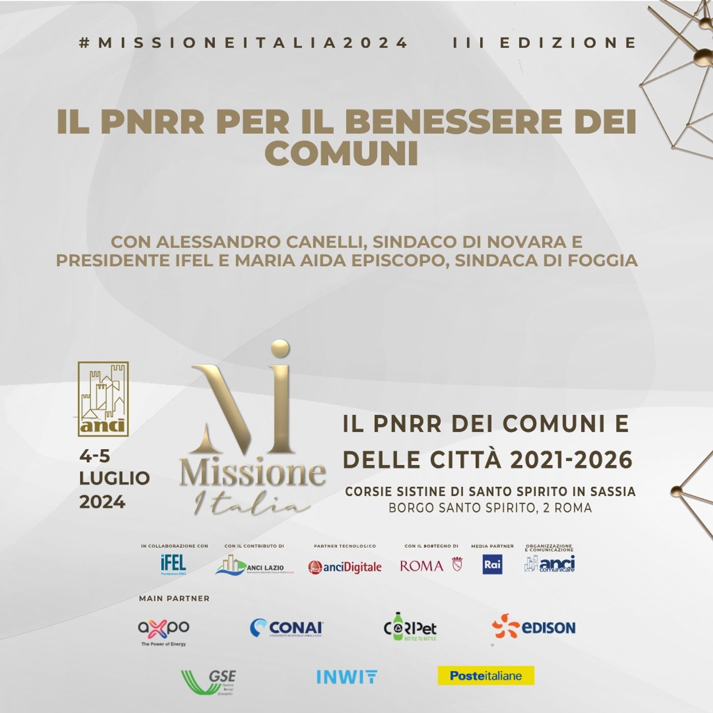 Missione Italia 2024 - ANCI