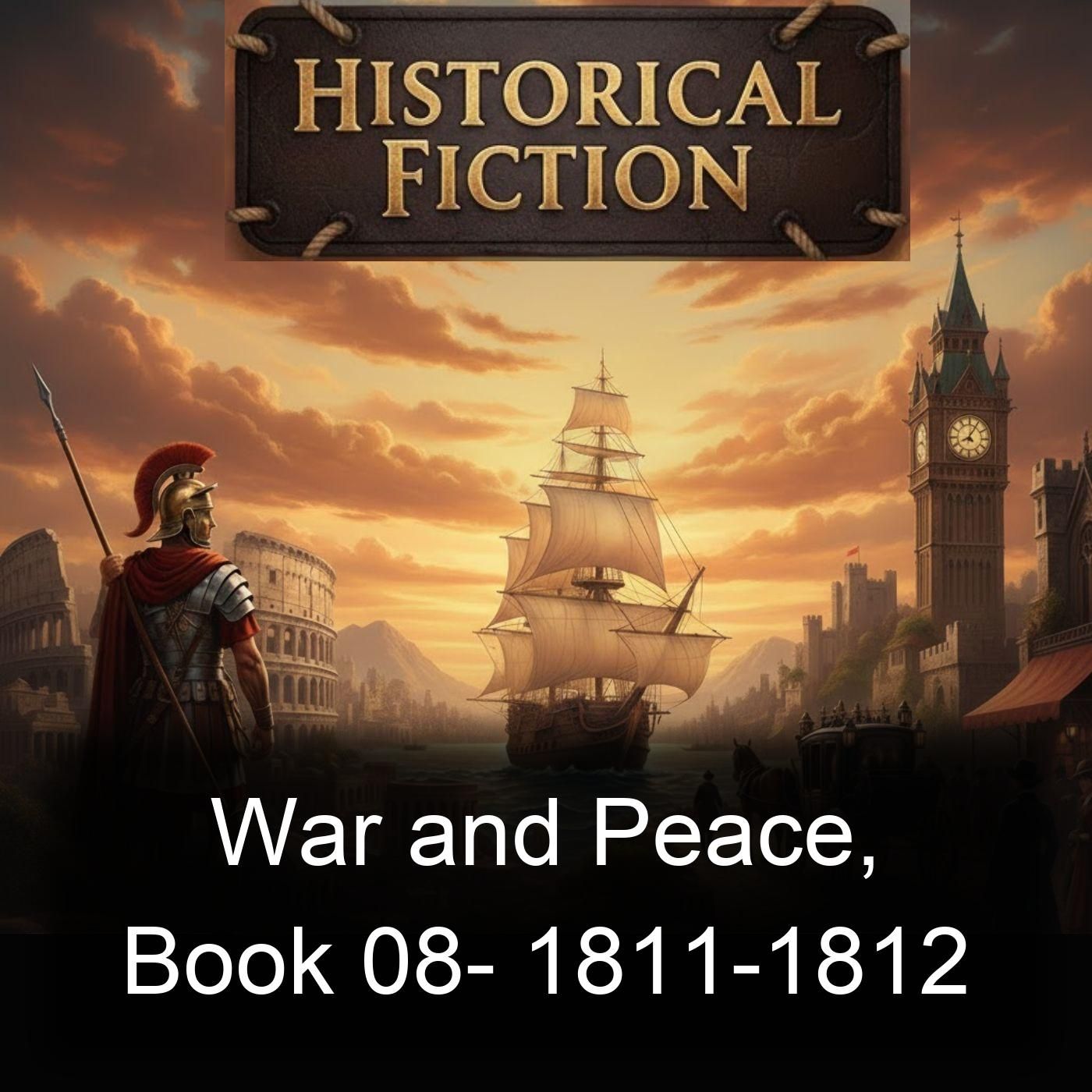 War and Peace, Book 08-  1811-1812 cover art