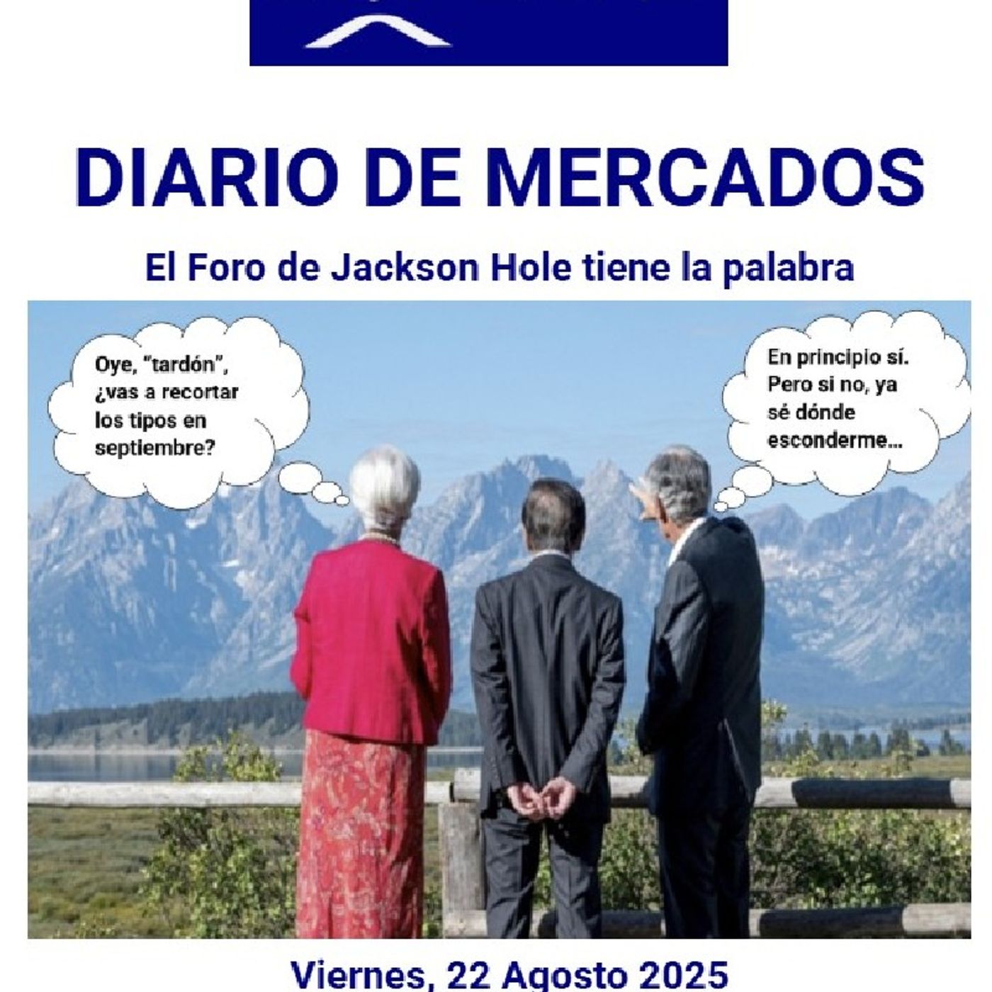 PODCAST en abierto DIARIO DE MERCADOS Viernes 22 Agosto 2025 episode artwork