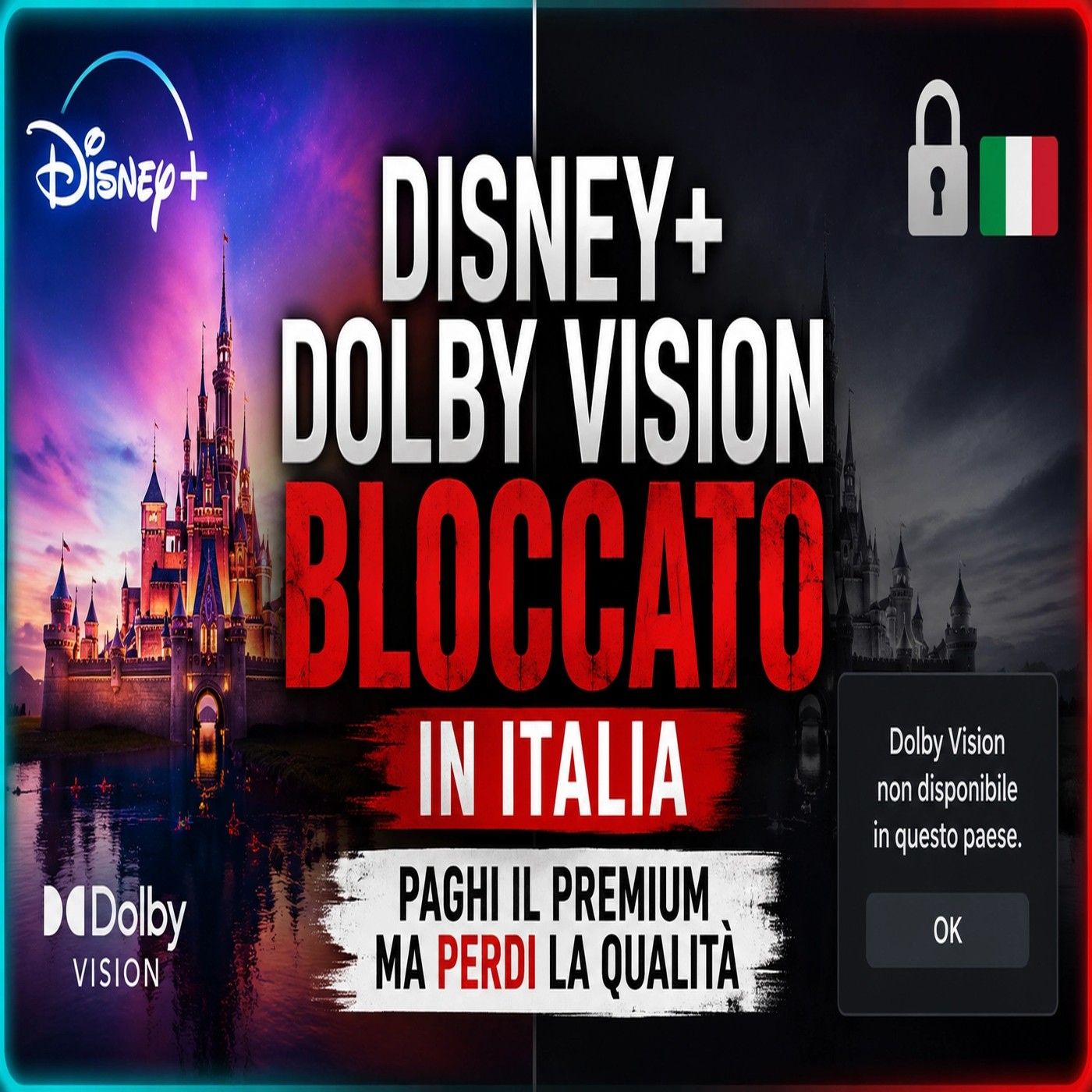 Disney+ taglia Dolby Vision e 3D in Italia_ utenti premium senza la funzione episode artwork