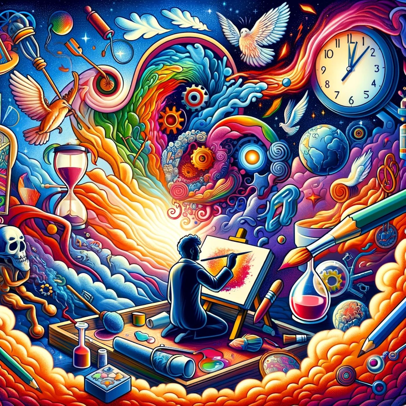 "We all die. The goal isn't to live forever, the goal is to create something that will." episode artwork