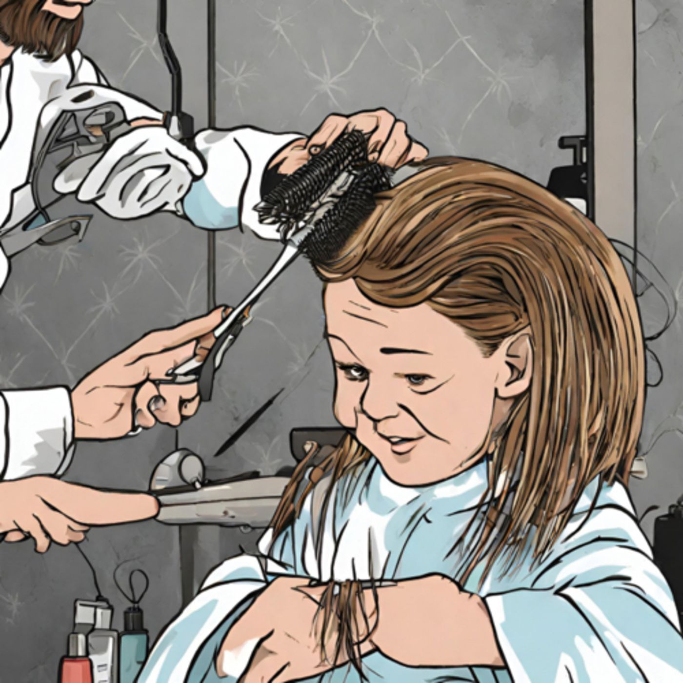 EL PELUQUERO Y LOS PIOJOS