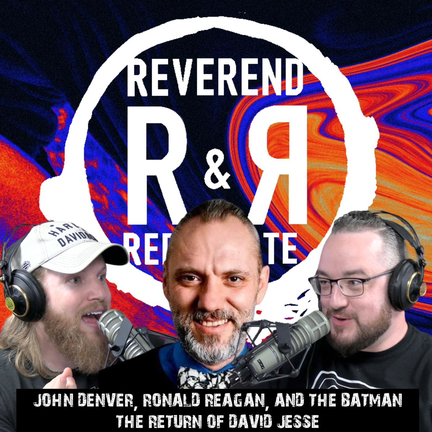 John Denver, Ronald Reagan, and The Batman: The Return of David Jesse episode artwork