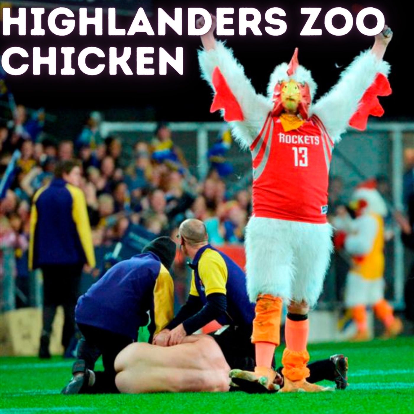 AJ: The Highlanders “Zoo” Chicken, The Black Dildo Ban & The Streaker Tackle That Hit ESPN