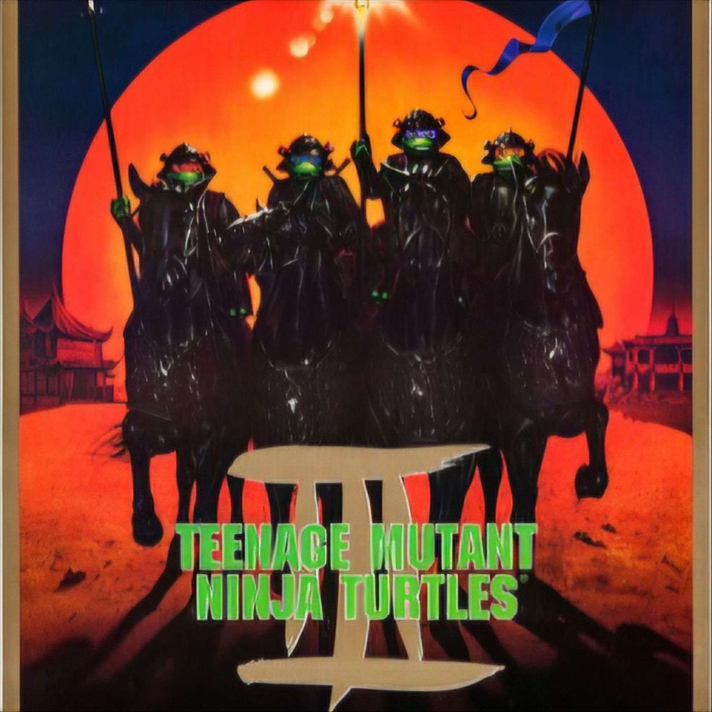 Teenage Mutant Ninja Turtles III 1993 episode artwork