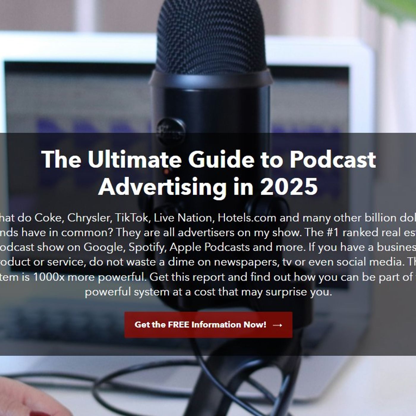The Ultimate Guide to Podcast Advertising in 2025 episode artwork