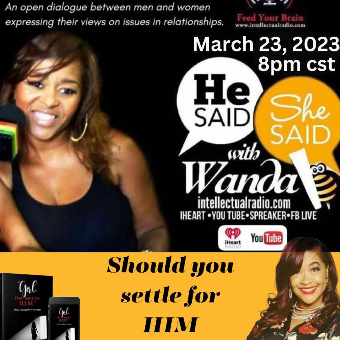 He Said She Said W/ Wanda B. Podcast episode artwork