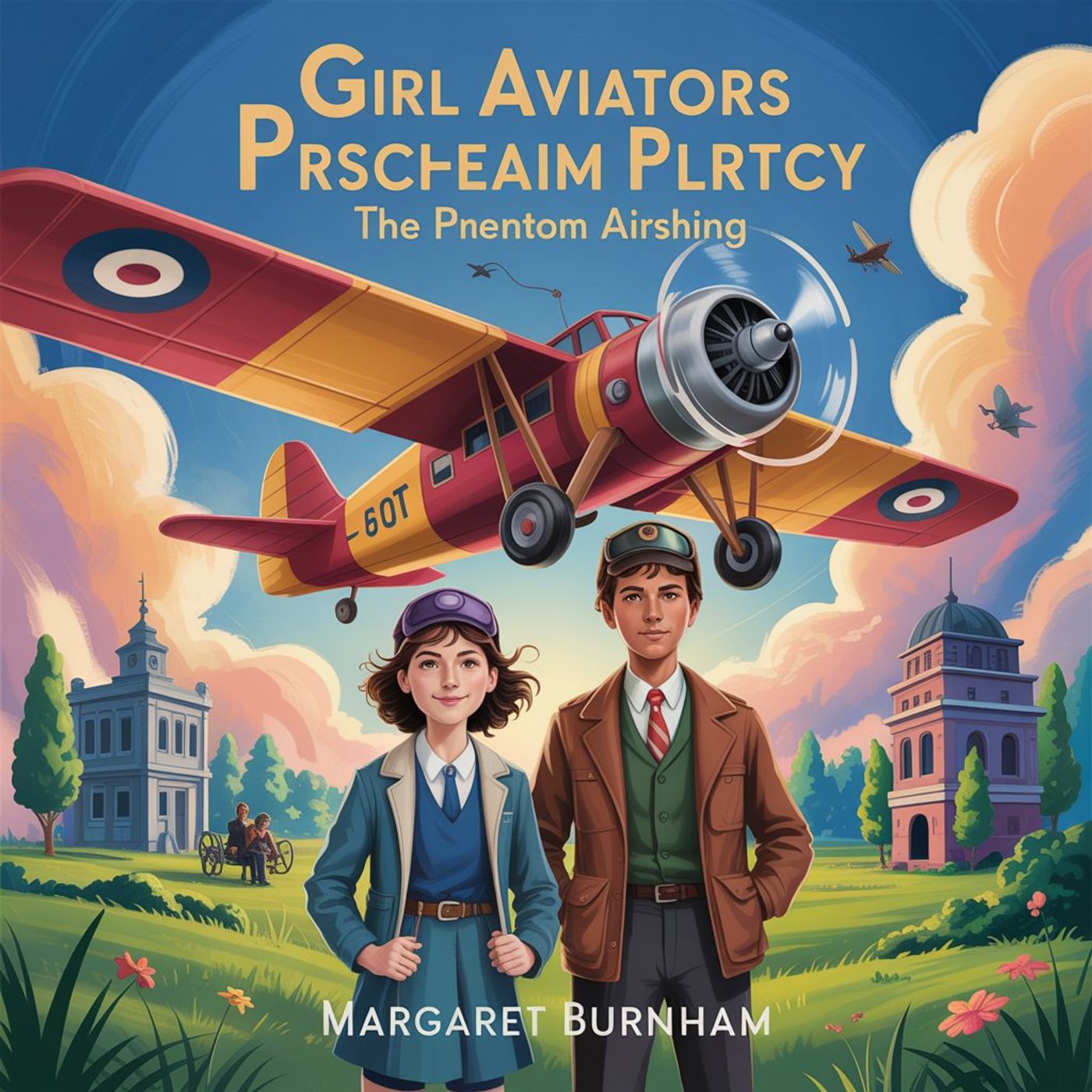 Girl Aviators and the Phantom Airship