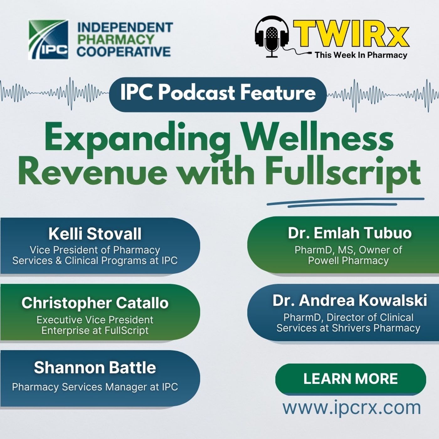 IPC Podcast Feature: Expanding Wellness Revenue with Fullscript | TWIRx episode artwork