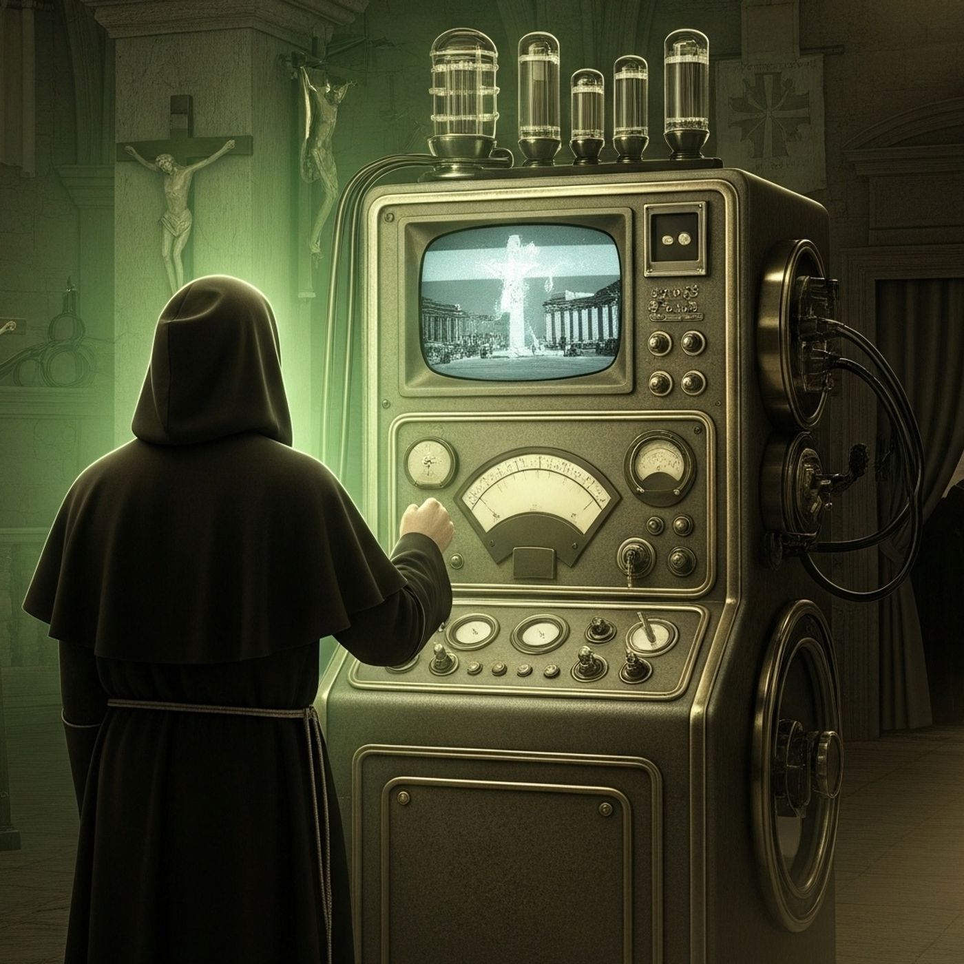 Vatican Secrets & The Machine: A Cloaked Priest, a Flickering Crucifixion, and Forbidden Tech episode artwork