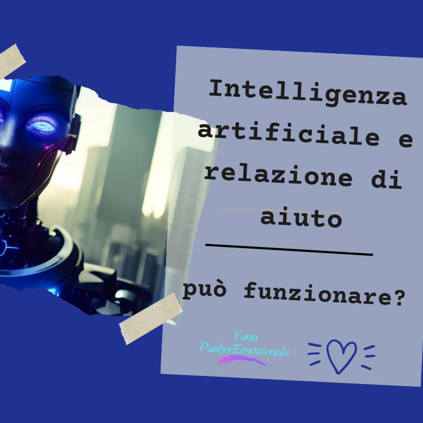AI e psicoterapia può funzionare?