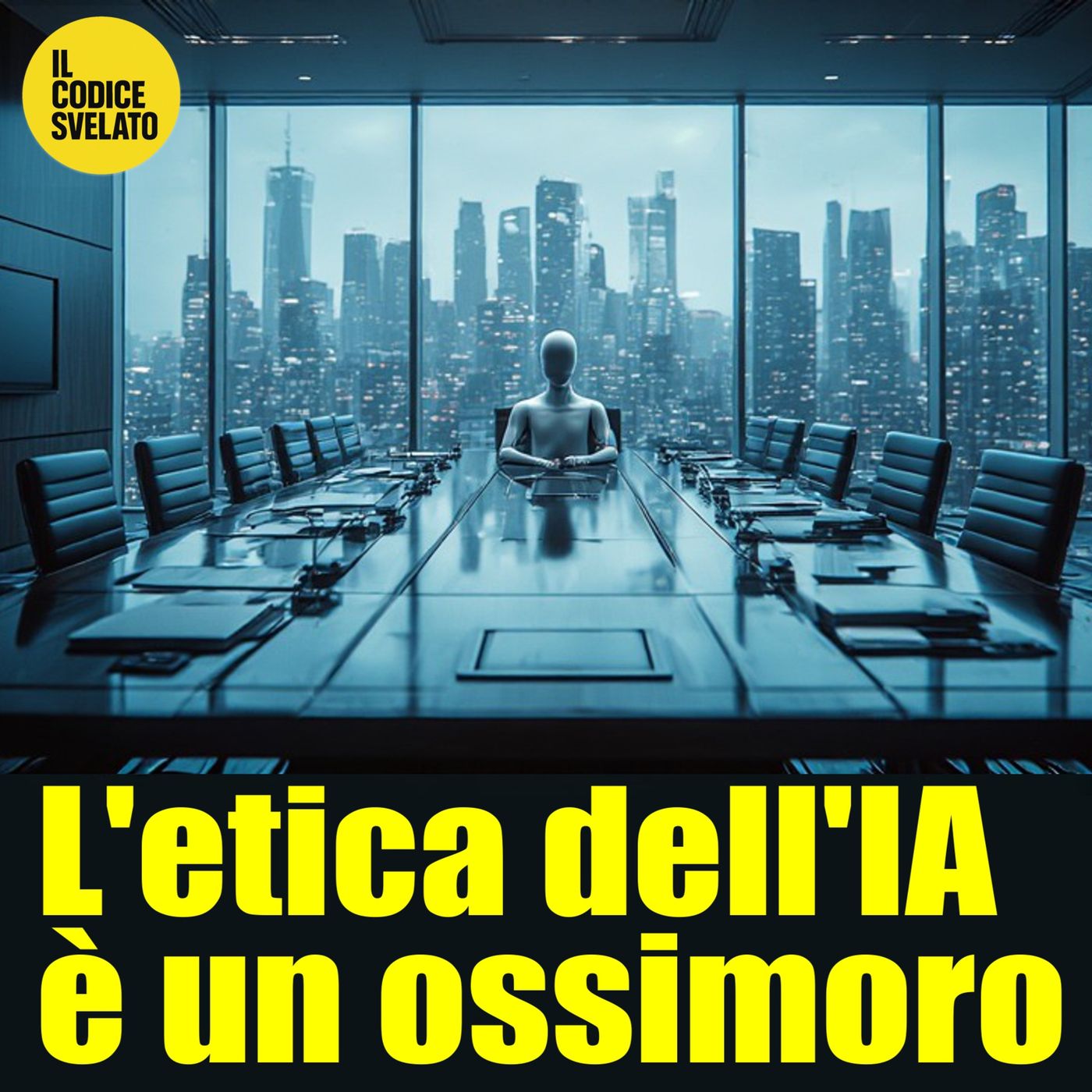 31 - L'etica dell'IA è un ossimoro - podcast episode artwork