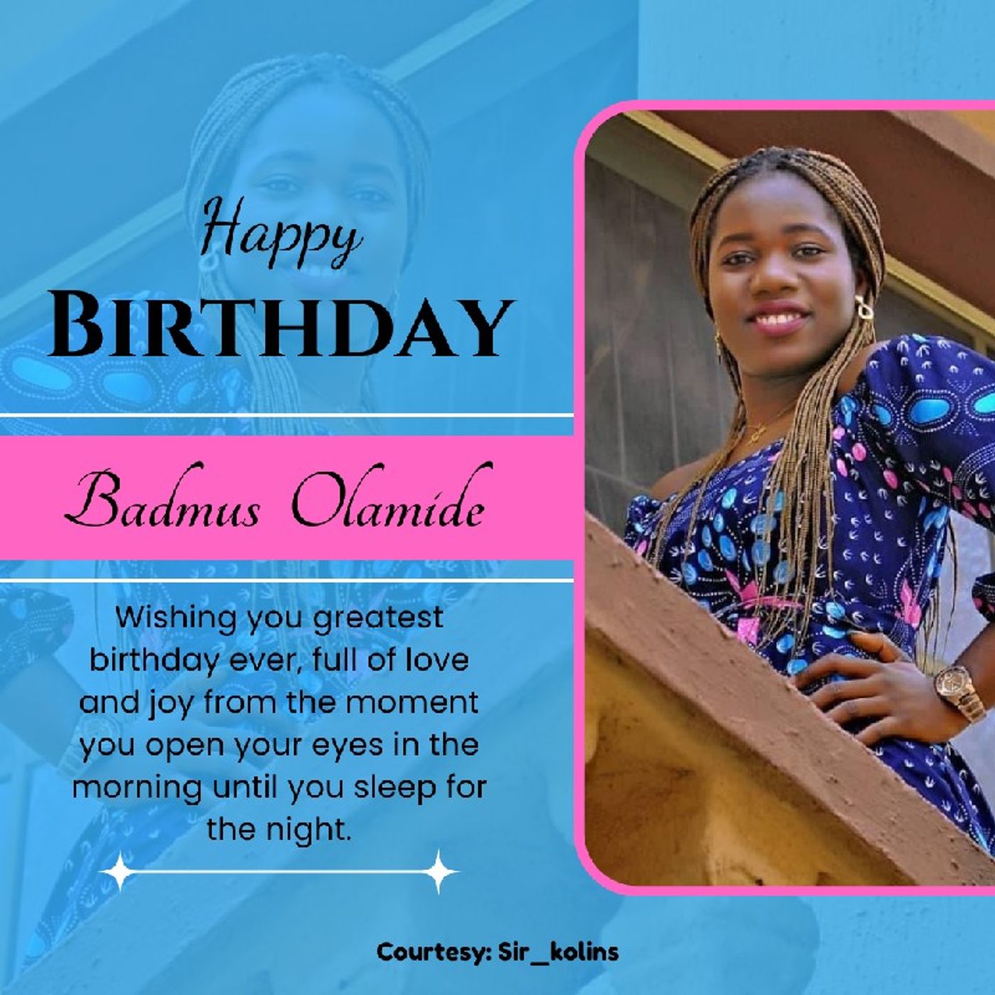HBD BADMUS OLAMIDE episode artwork