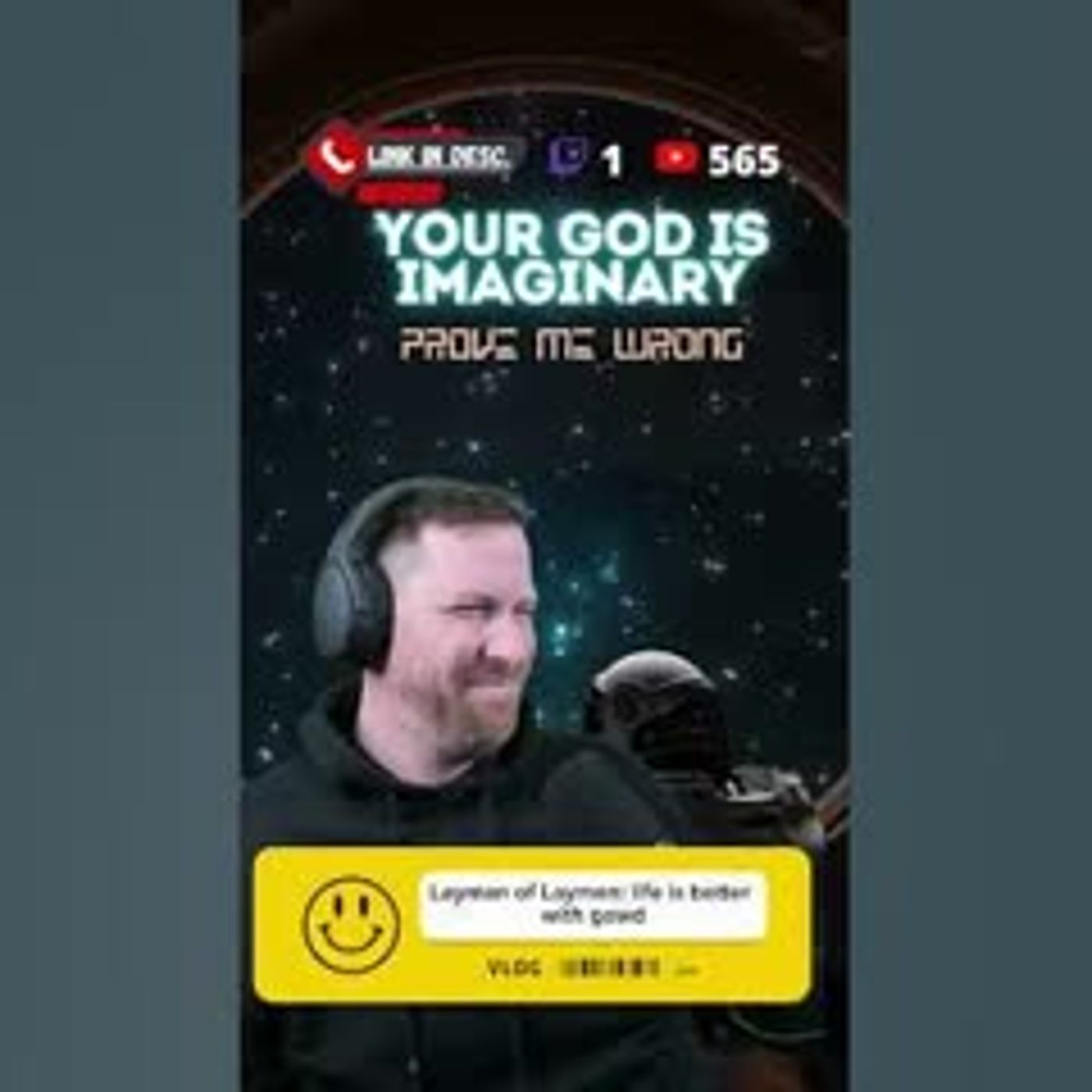 Layman Thinks life is better with Jesus (pssst... it's NOT)   w  @Planet Peterson episode artwork