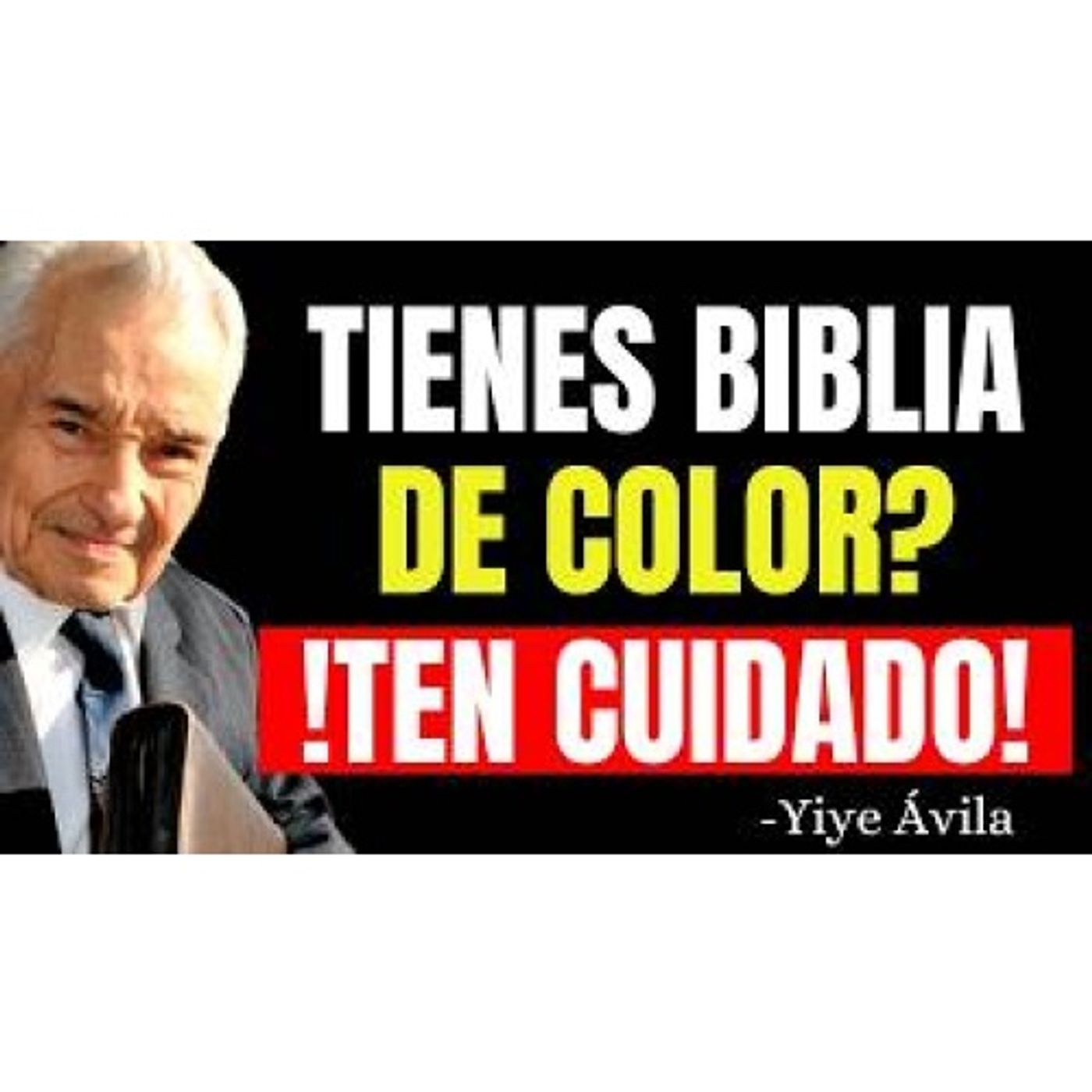 ¿TIENES una BIBLIA de este COLOR? ¡CUIDADO! ¡Podría ser peligroso! - Predicas Cristianas