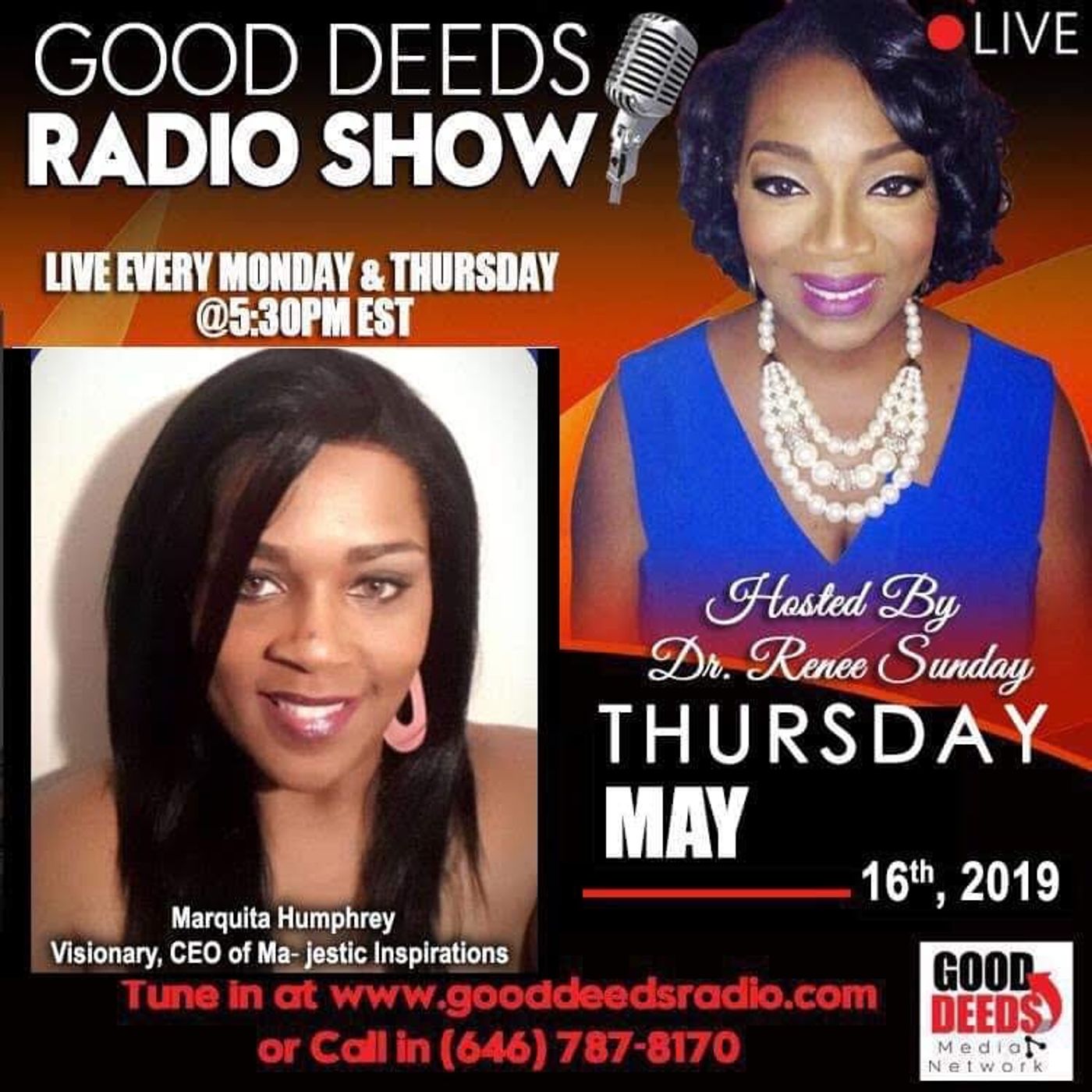 Wisdom to Know Why You Were Created : Marquita Humphrey - Visionary, CEO & Founder Majestic Creations episode artwork