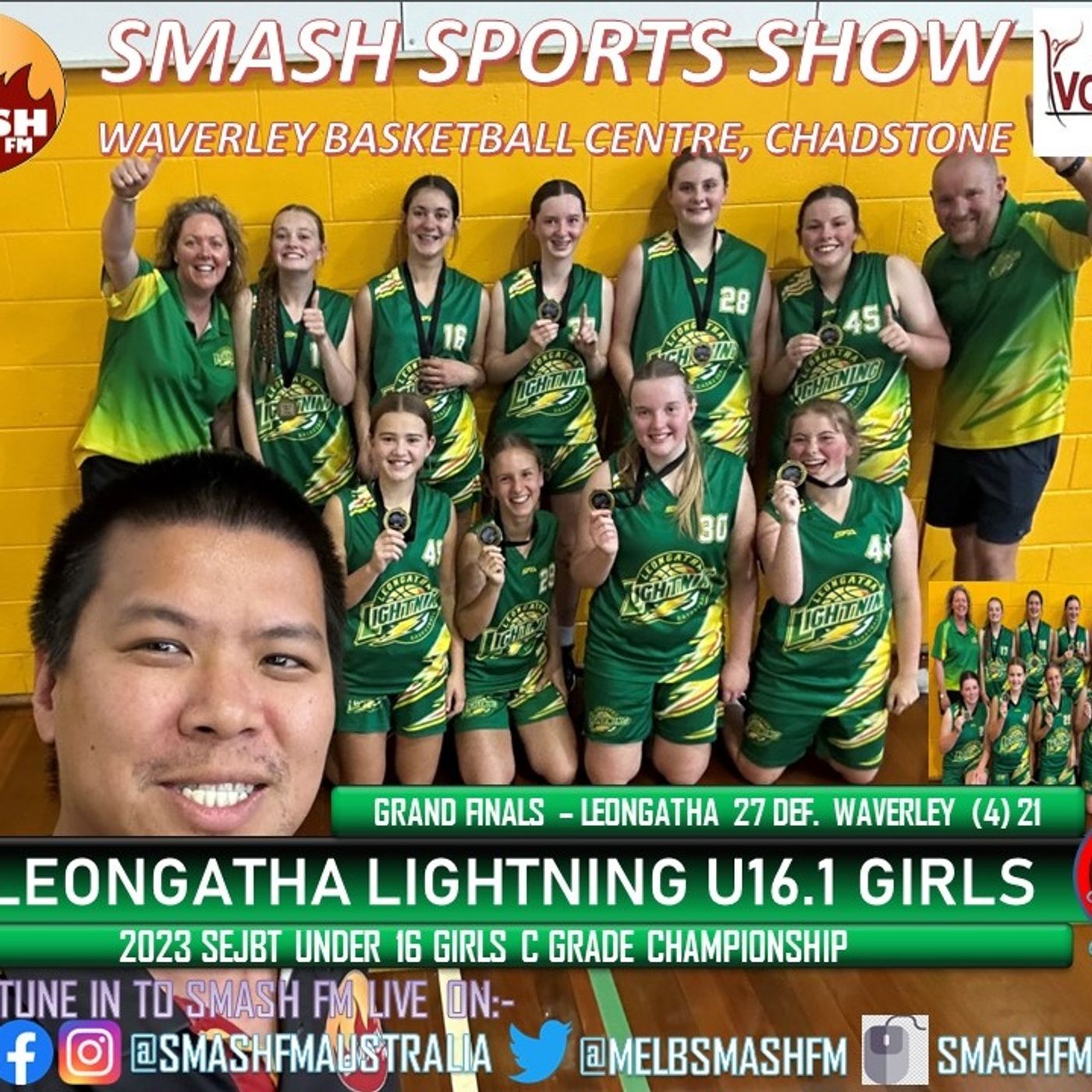 SSS10THYR: Leongatha Lightning U16 Girls C Grade SEJBT Championship Post Game Interviews 130323