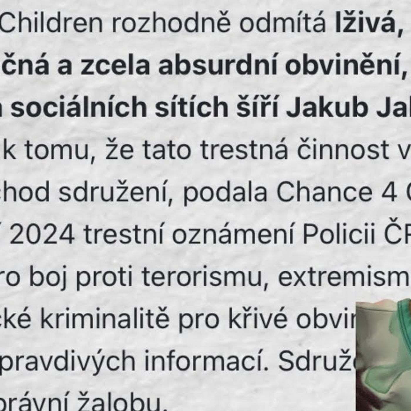 C4C na mě podalo trestní oznámení episode artwork
