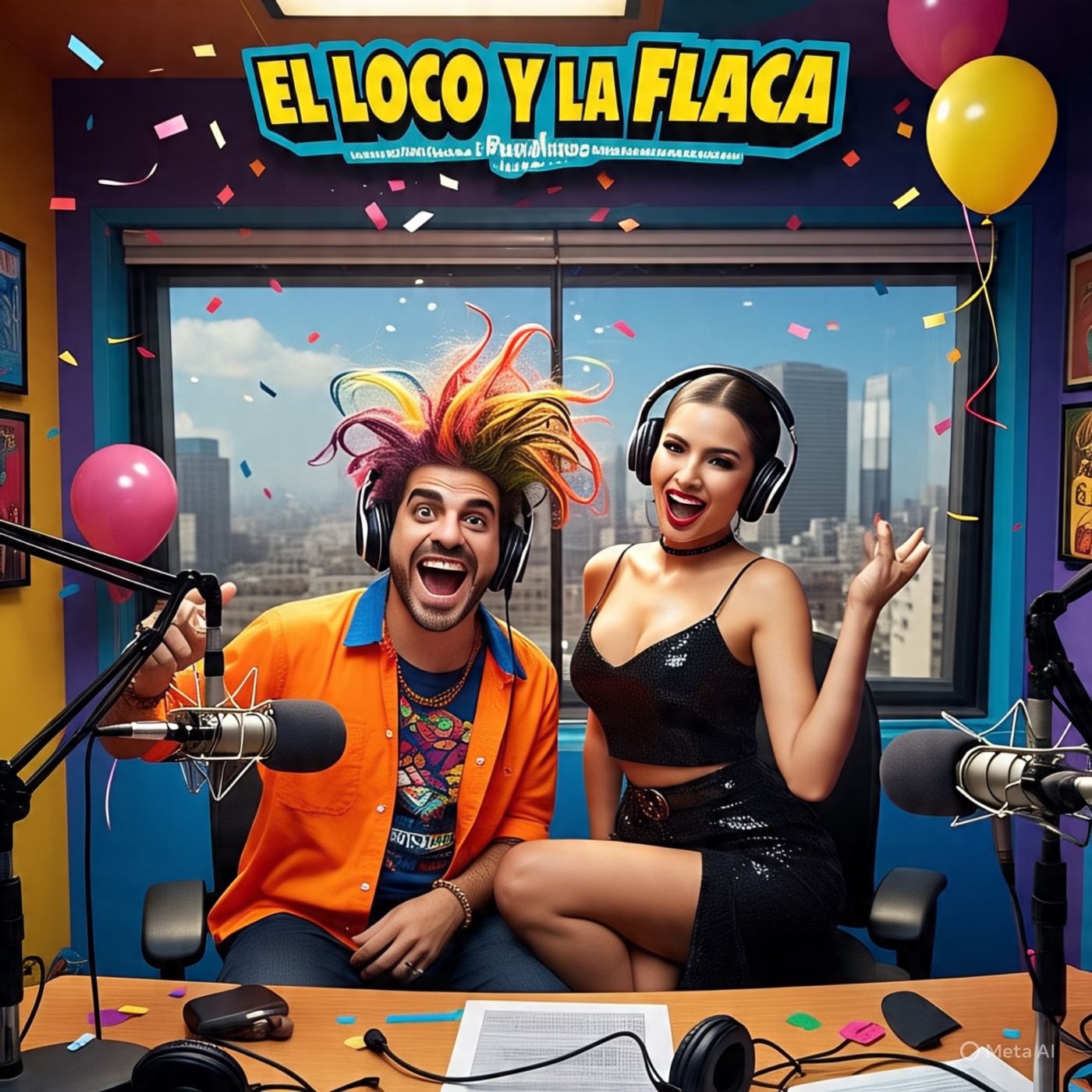 el loco y la flaca