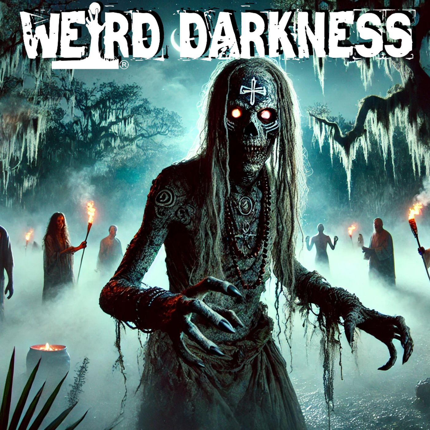 “POWDER AND POWER: The HORRIFYING HISTORY Behind VOODOO ZOMBIES” + More True Stories! #WeirdDarkness - podcast episode cover